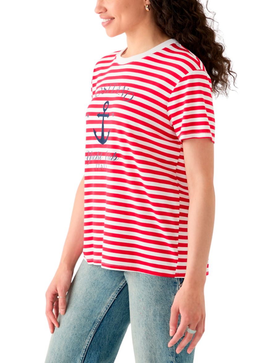 Womens Positano Stripe T-Shirt