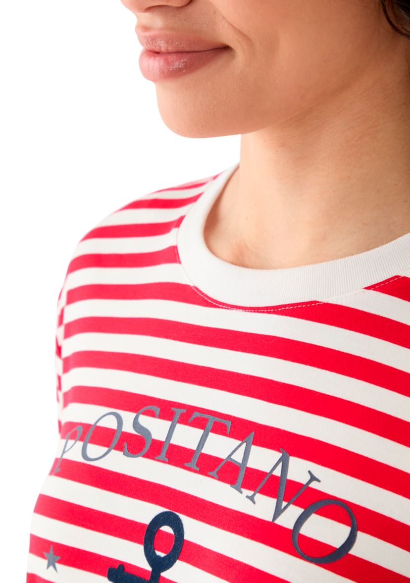 Womens Positano Stripe T-Shirt