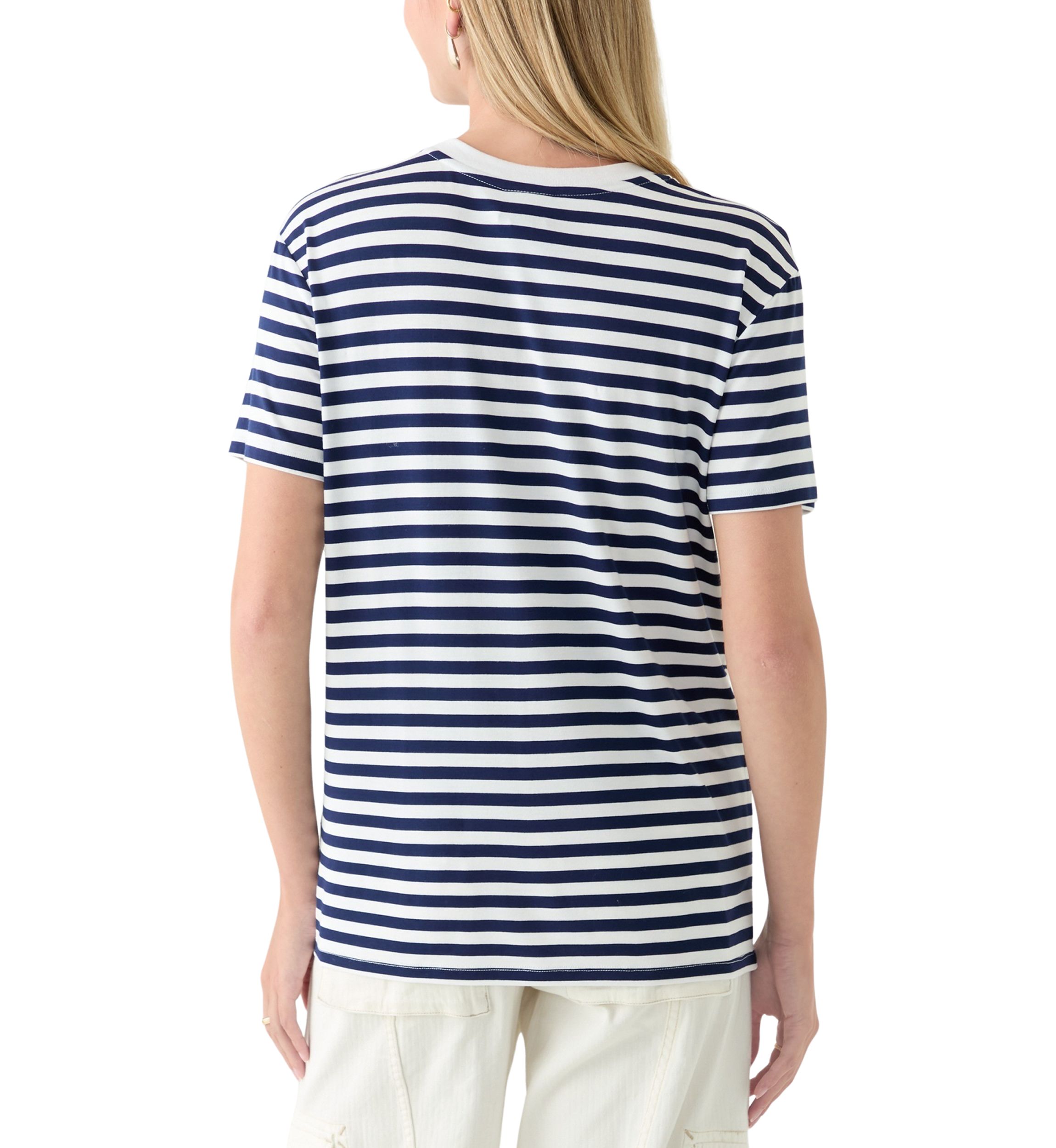 Womens Manhattan Stripe Graphic T-Shirt