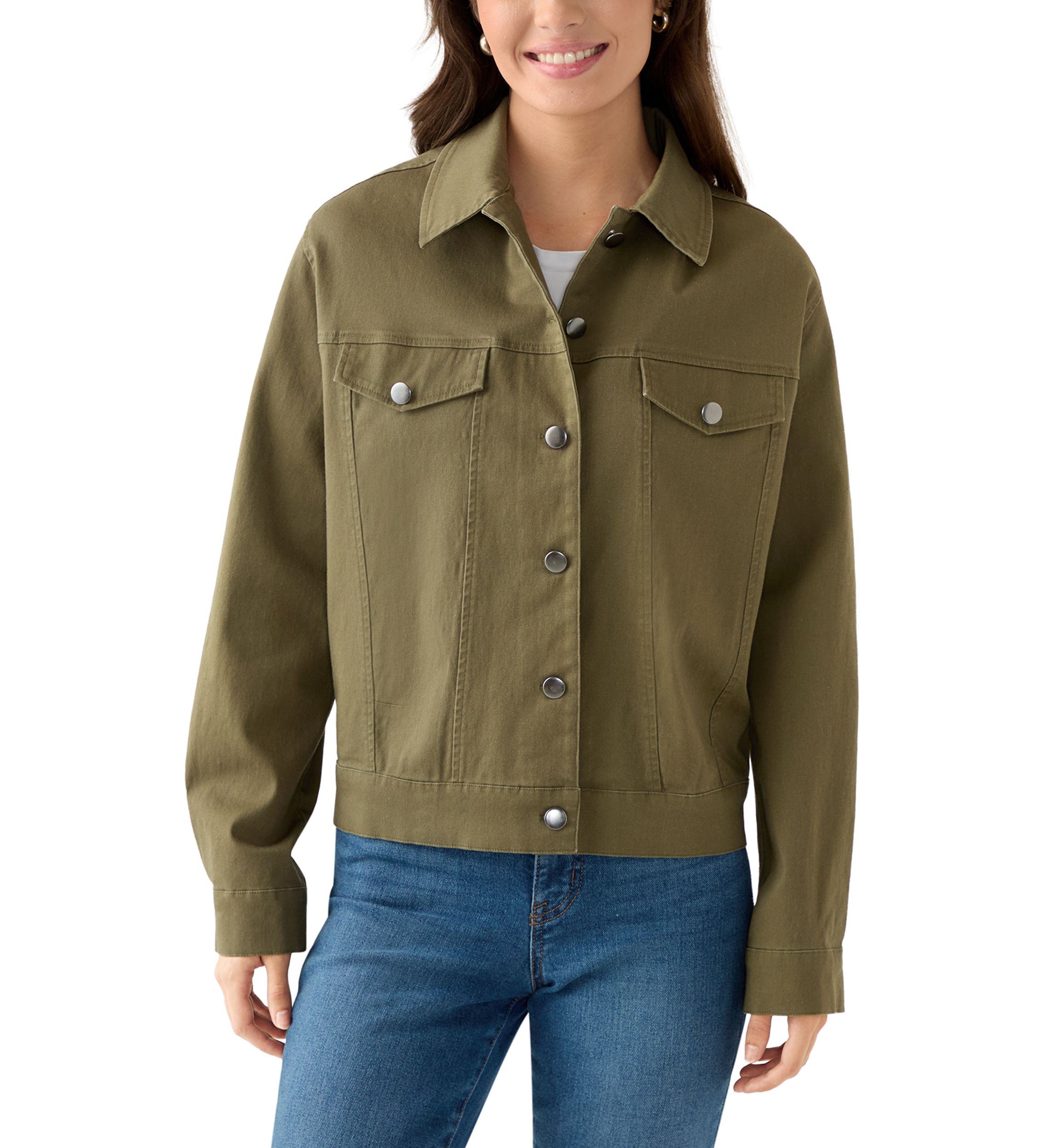 Womens Twill Weave Jacket
