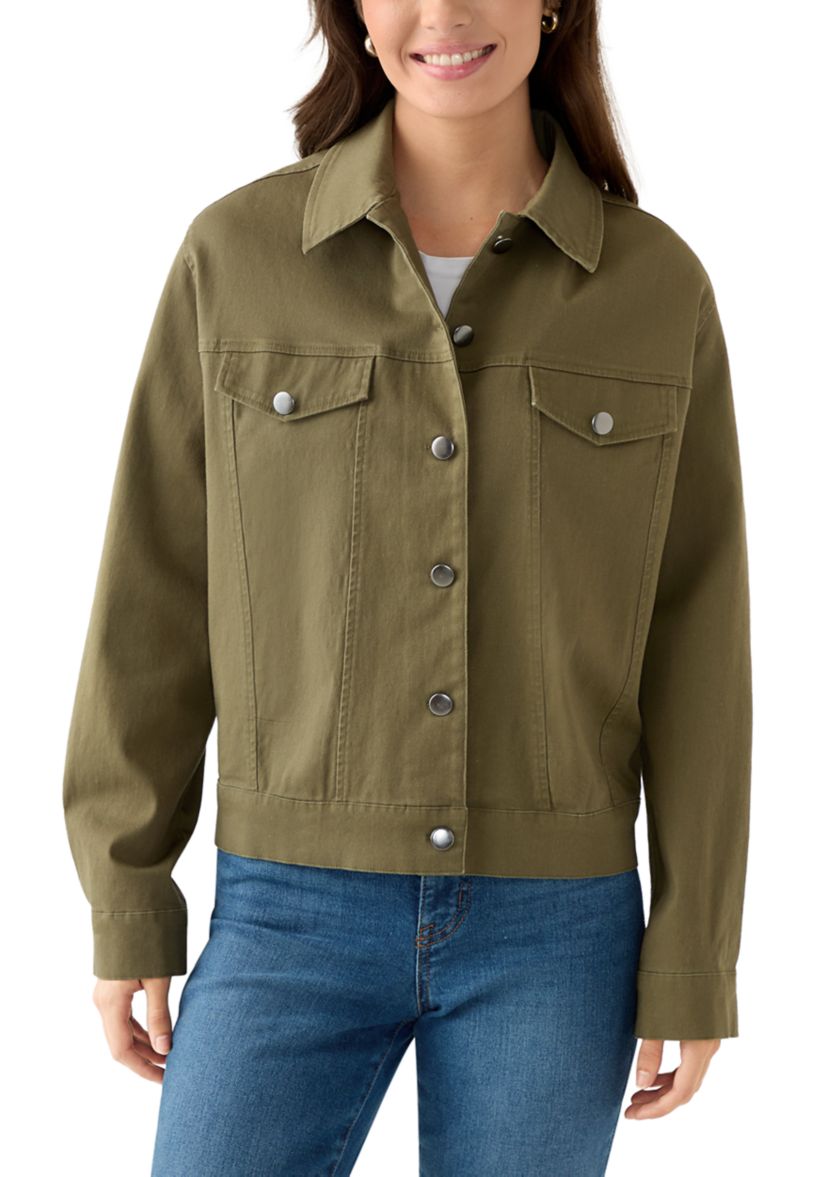 Womens Twill Weave Jacket