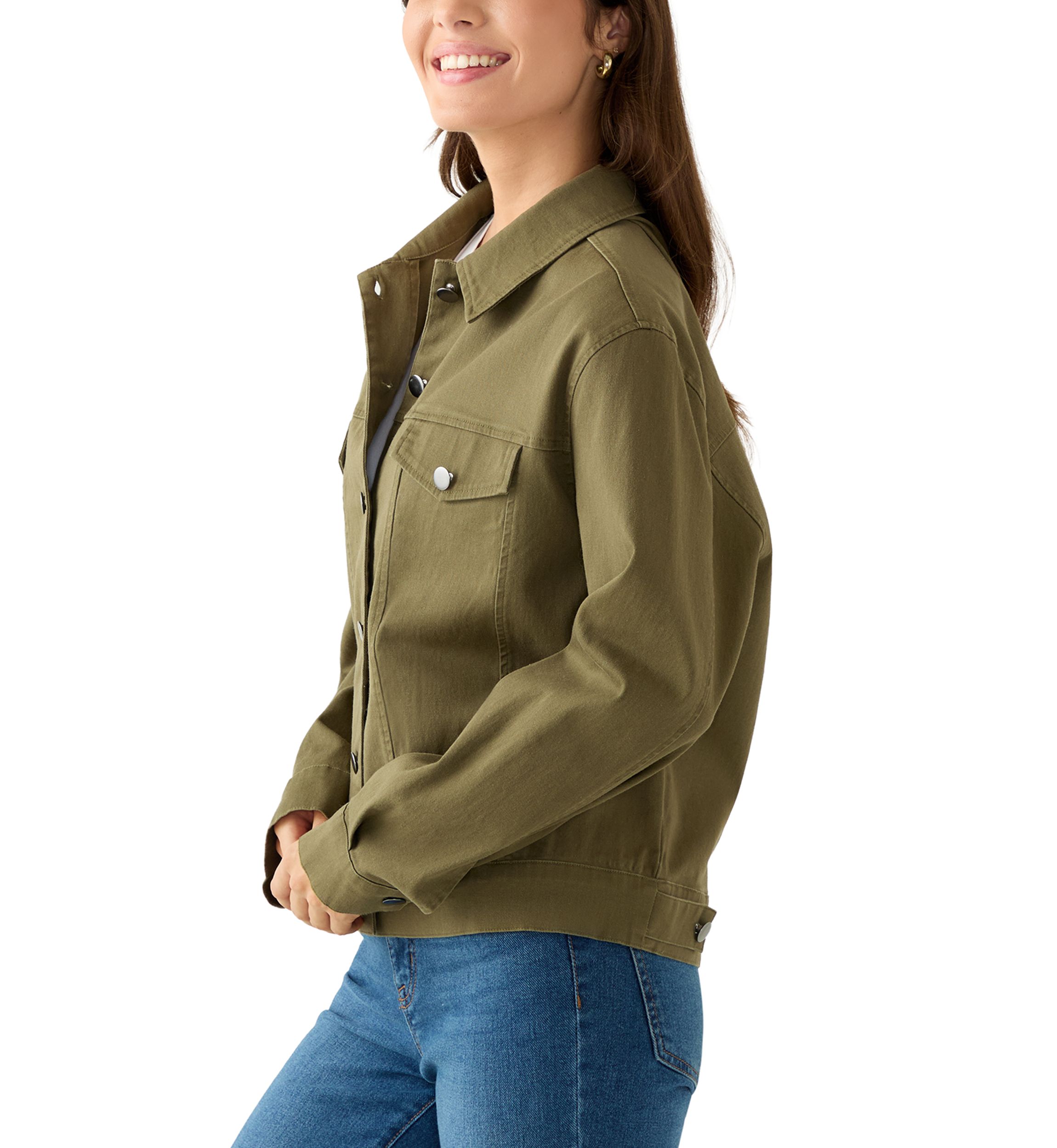 Womens Twill Weave Jacket