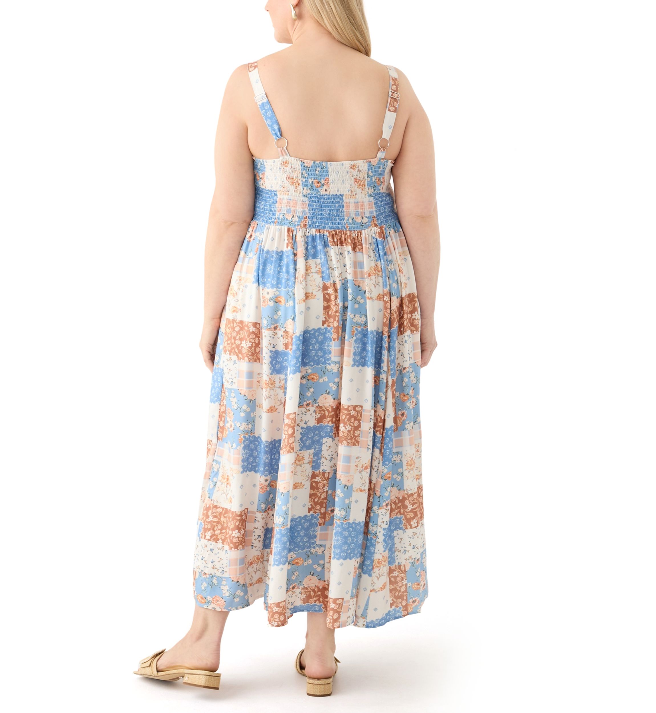 Plus Size Sleeveless Maxi Dress