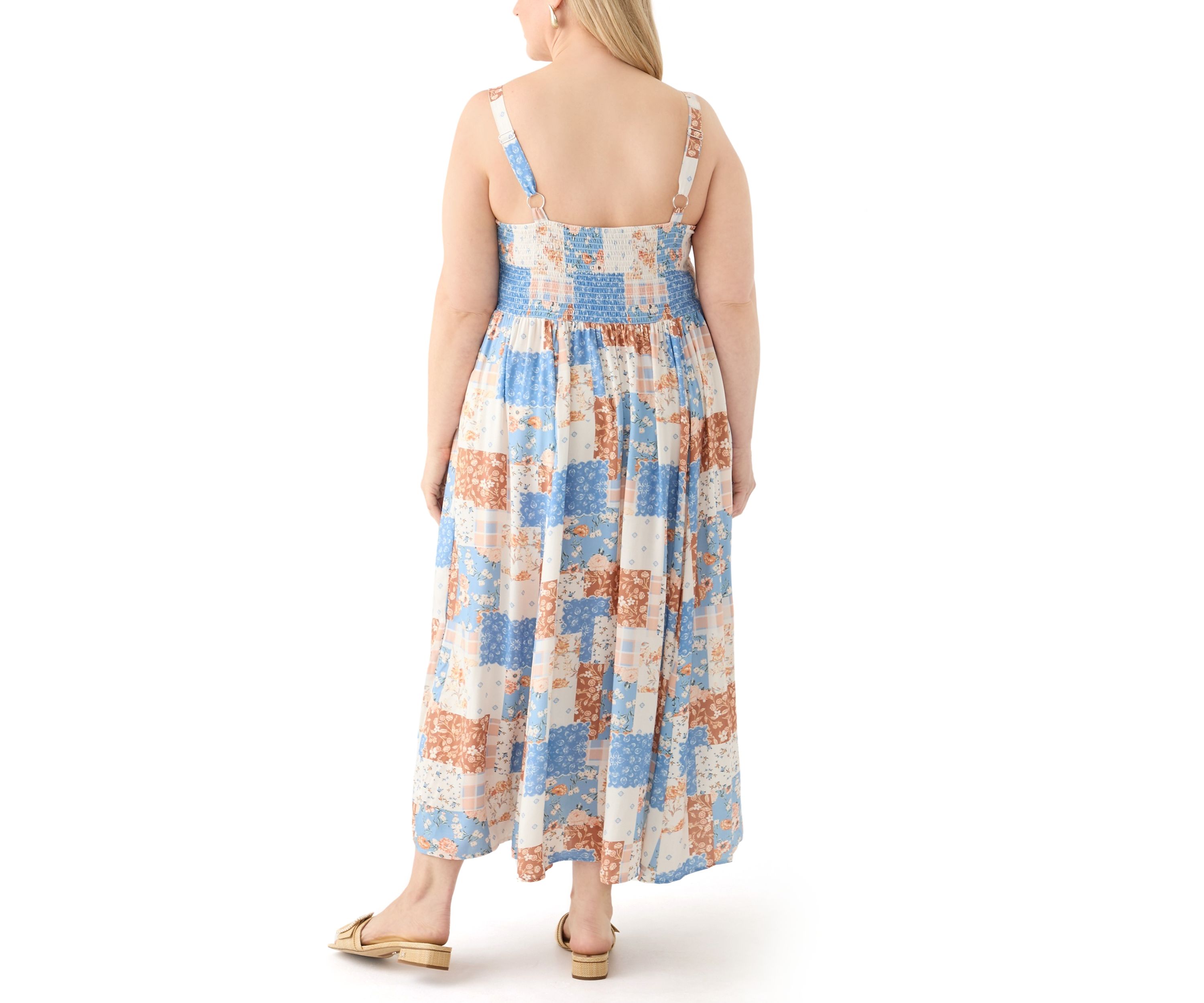 Plus Size Sleeveless Maxi Dress