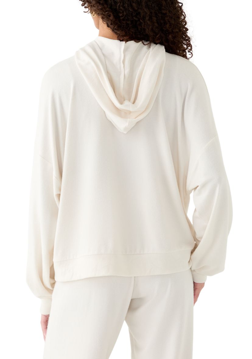 Womens Cozy Knit Hoodie