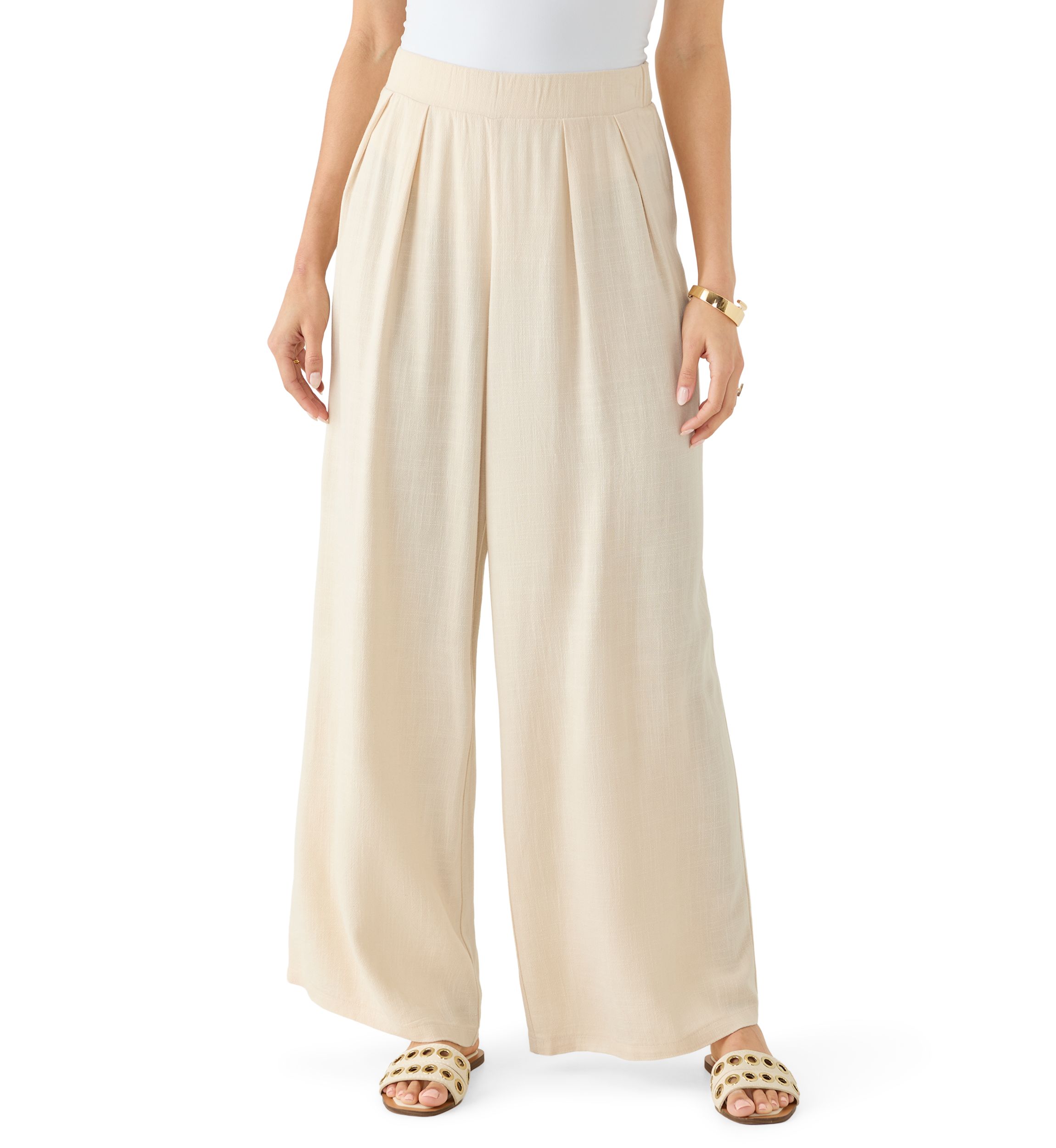 women brown dress pants Loose Business Casual Dress Pants for Women Black / S / Petite (27)