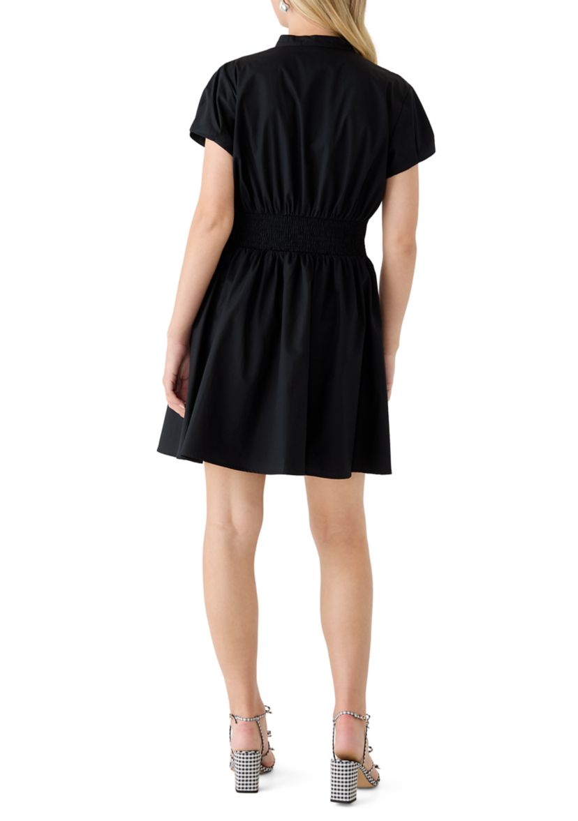 Oak & Trellis Women's Short Sleeve Mini Dress | Belk