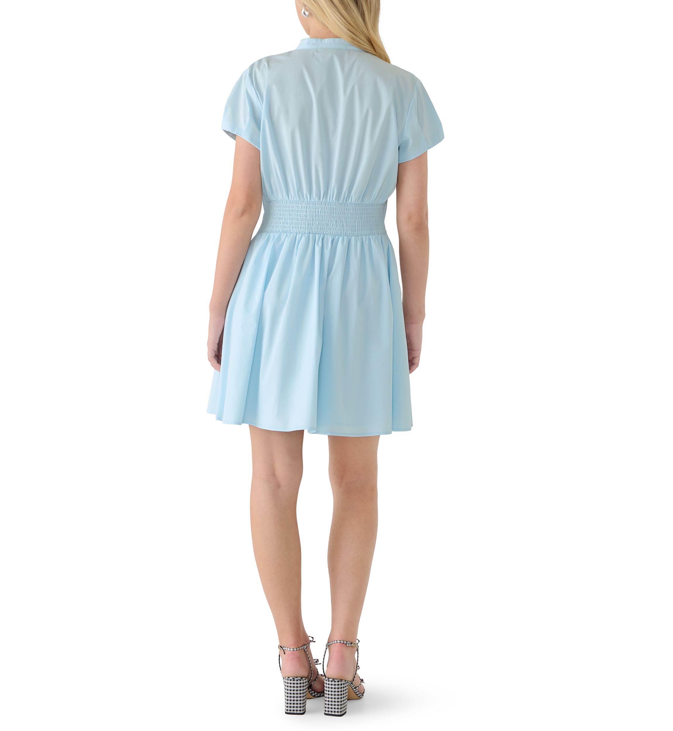how short is a mini dress Eliza Open Back Mini Dress • Shop American Threads Online Boutique Brown / S