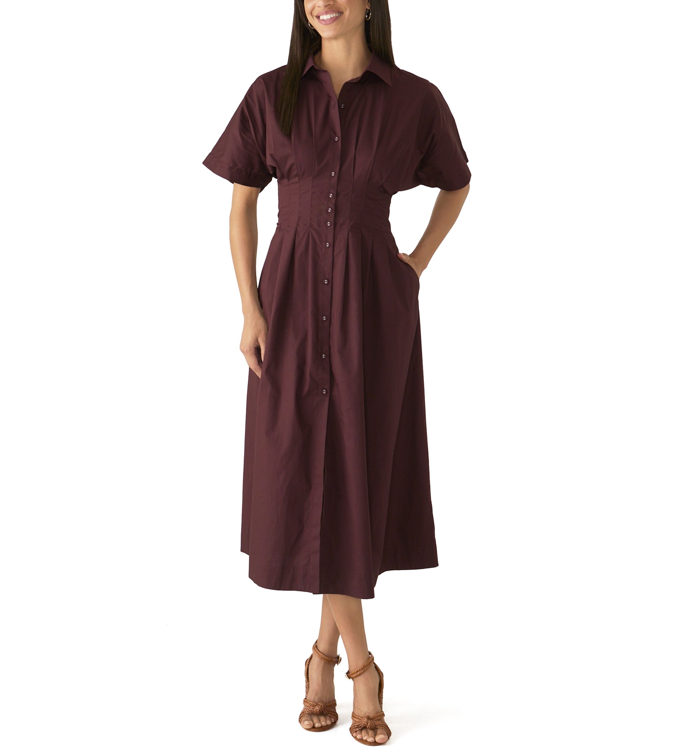 Women's Brown Casual Dresses