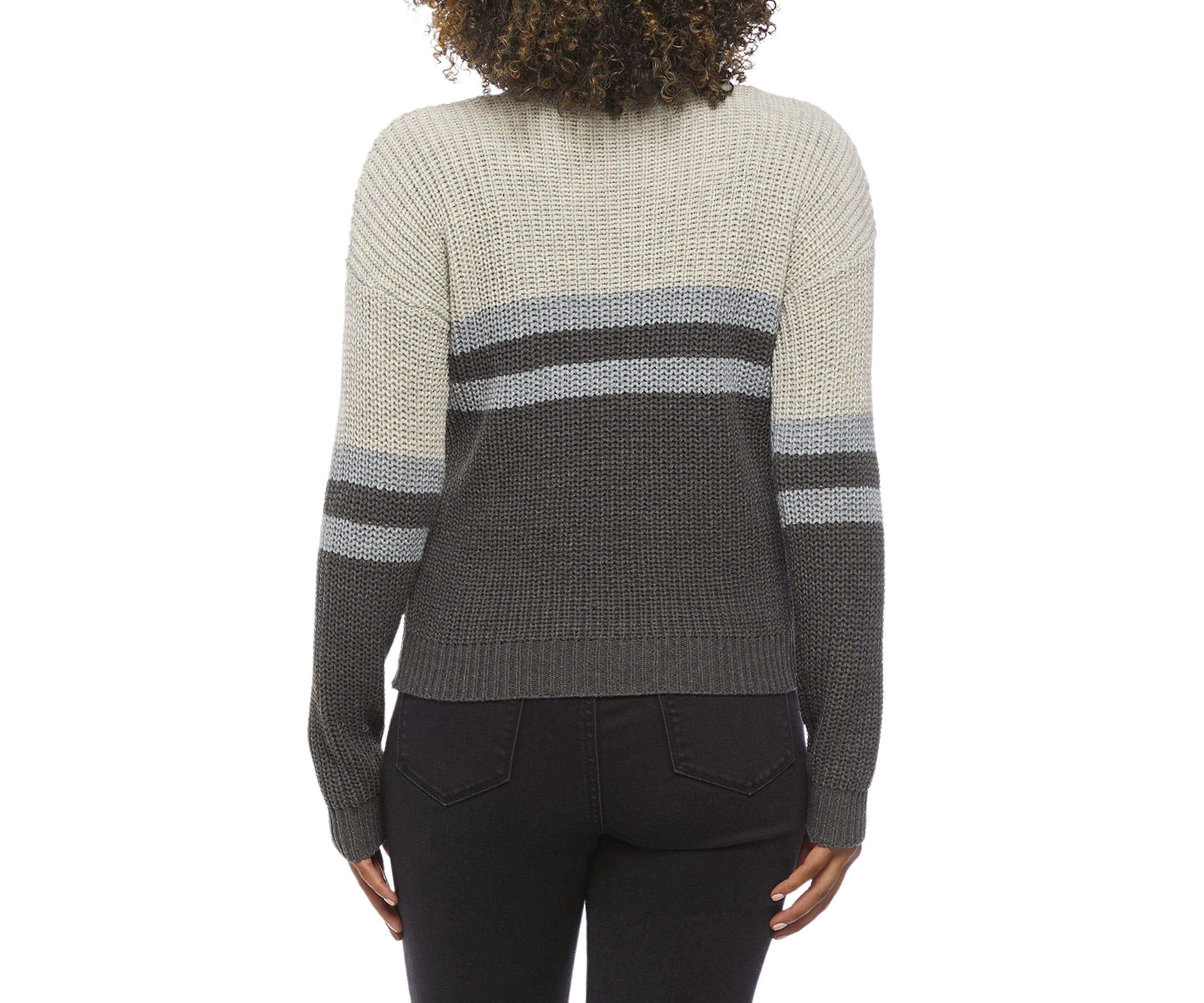 Juniors Color Block Sweater 
