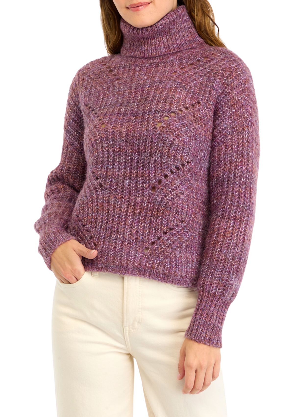 Womens Cowl Neck Sweater