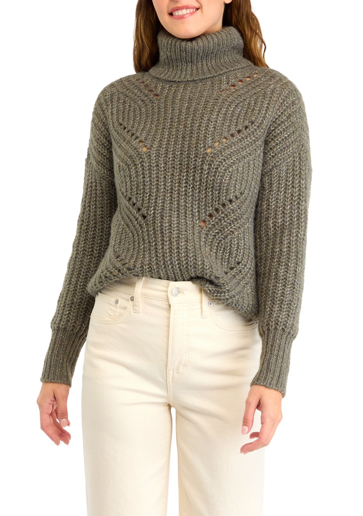 Womens Cowl Neck Sweater