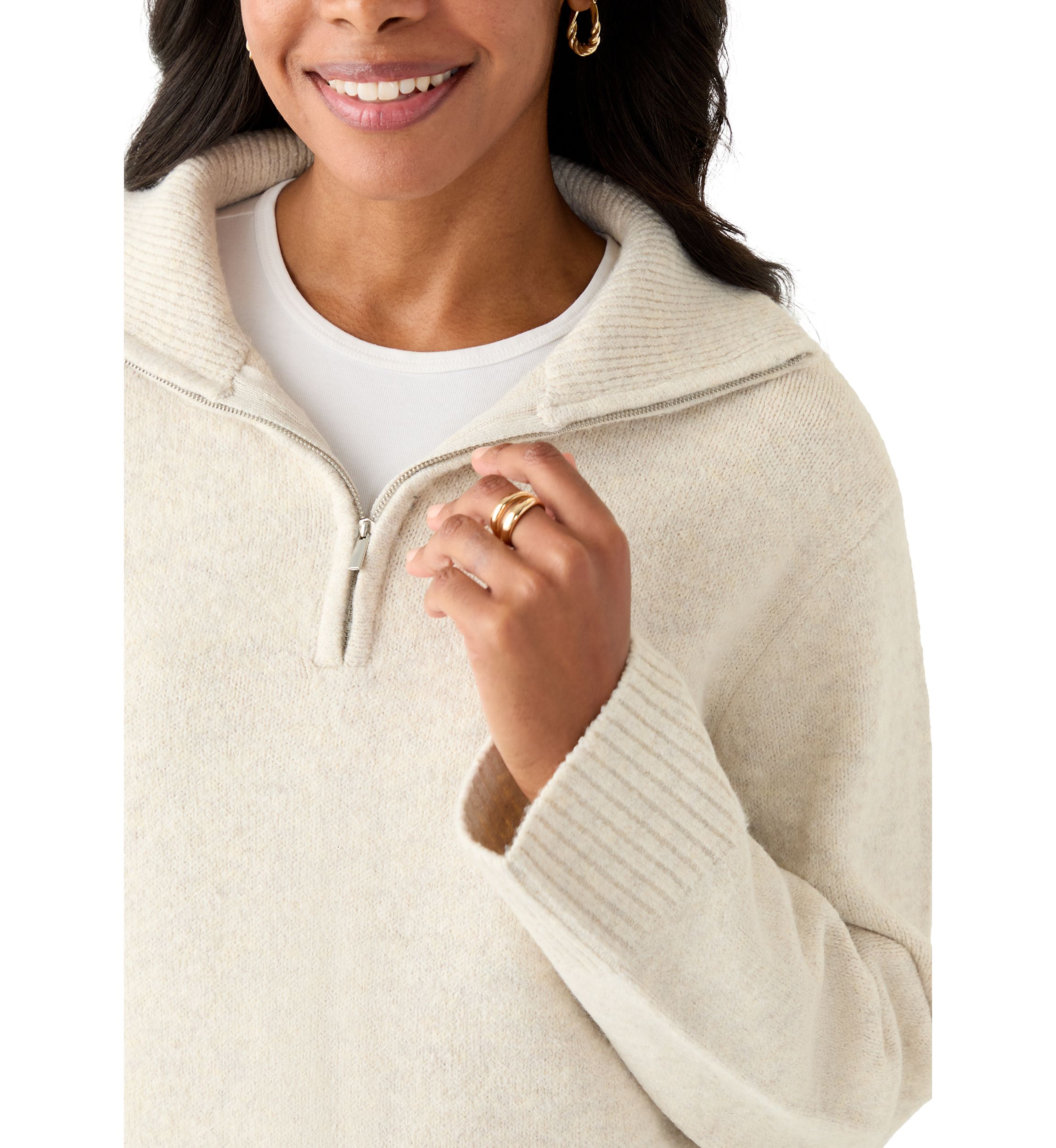 Womens 1/4 Zip Pullover