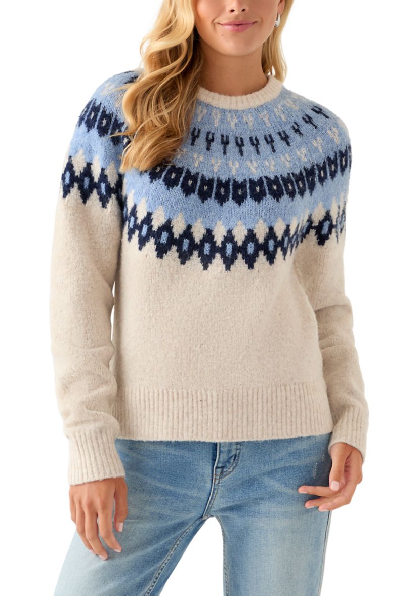 Womens Fair Isle Sweater
