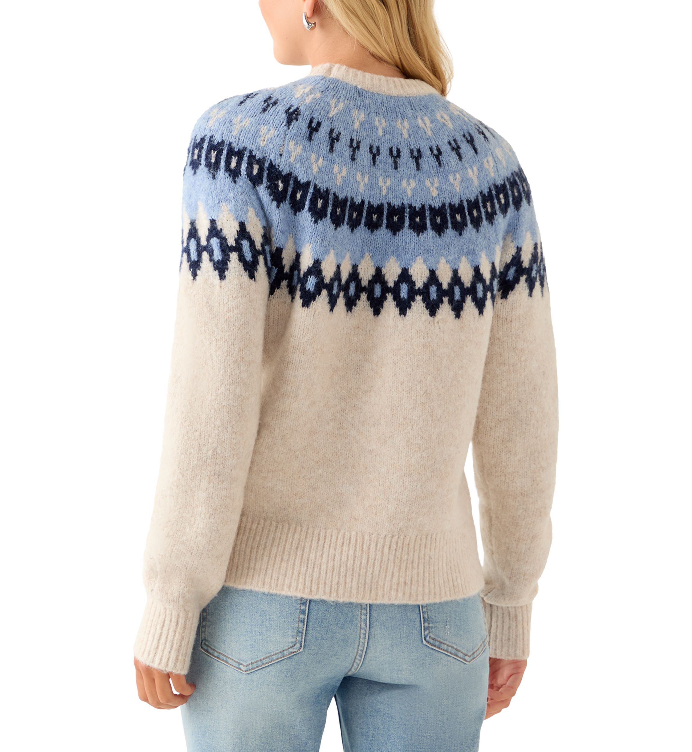 Womens Fair Isle Sweater