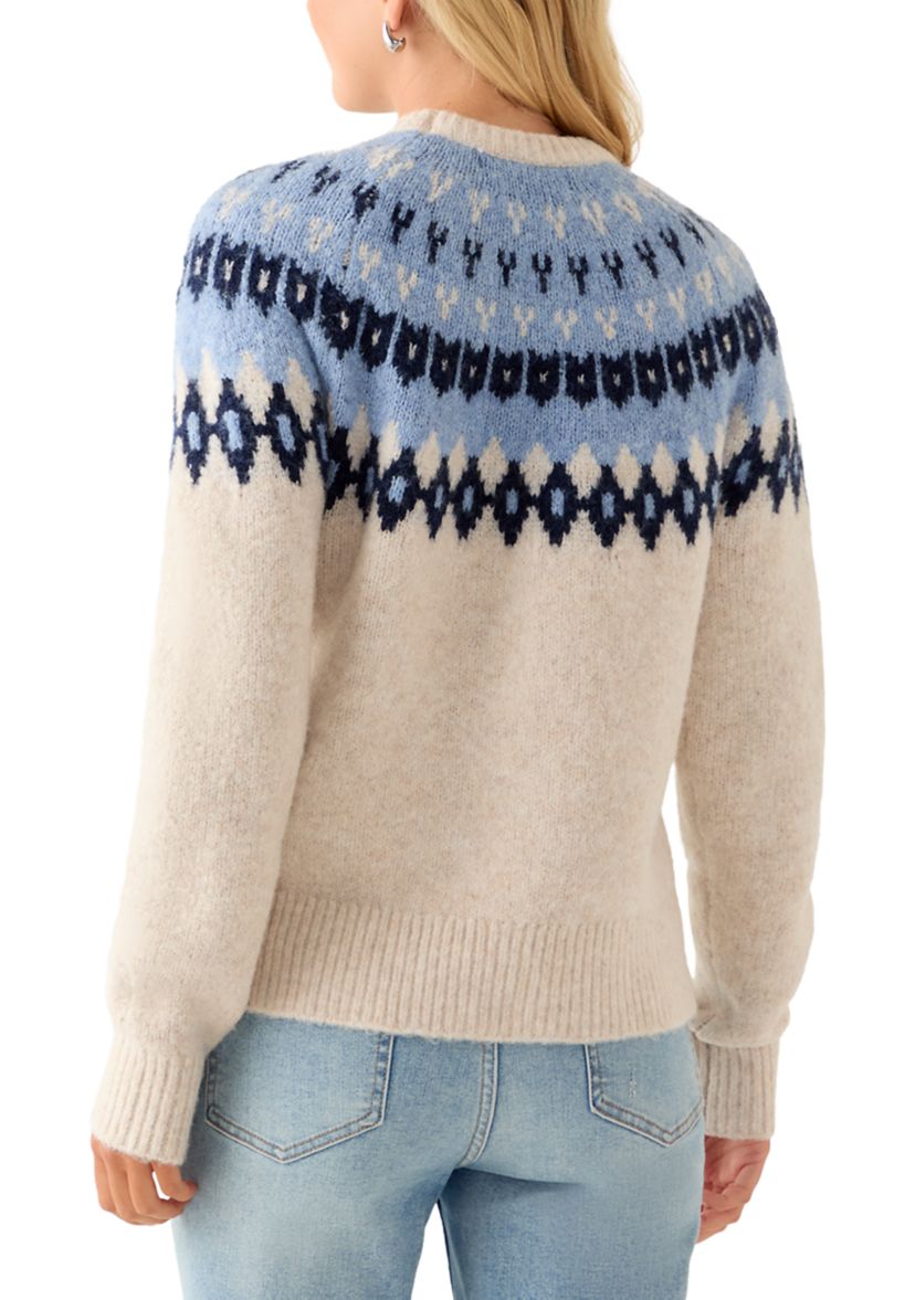 Womens Fair Isle Sweater