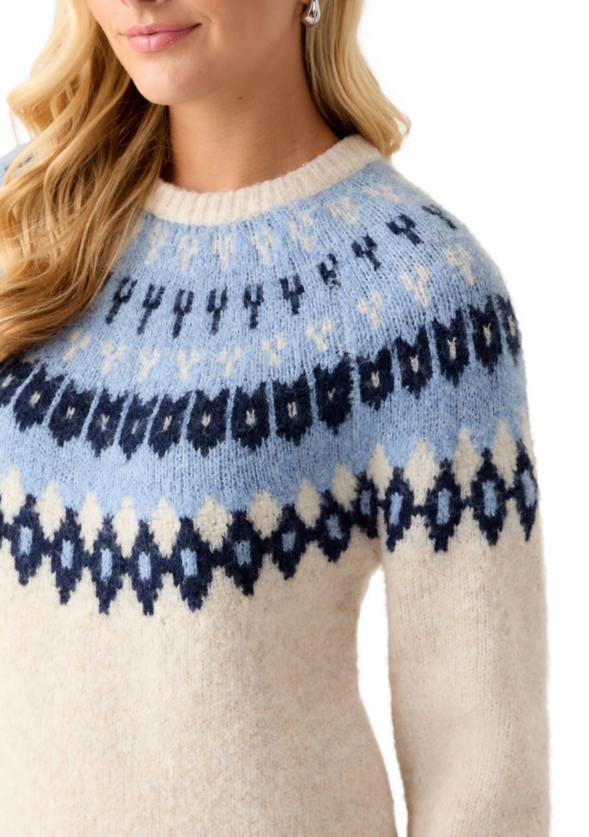 Womens Fair Isle Sweater