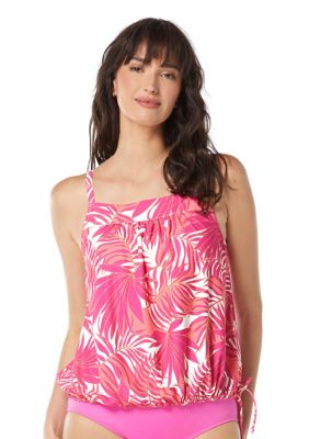 Aqua Palm Audry Blouson Tankini Swim Top