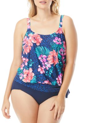 shapesolver plus size prairie dance swim collectio