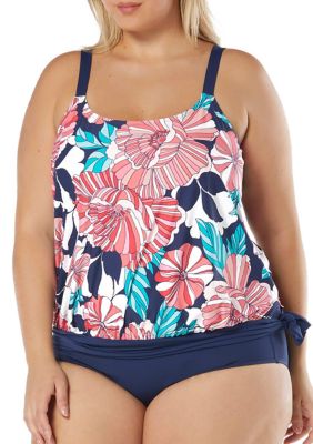 Belk plus size discount swimsuits