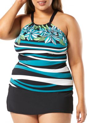 Belk plus hot sale size swim