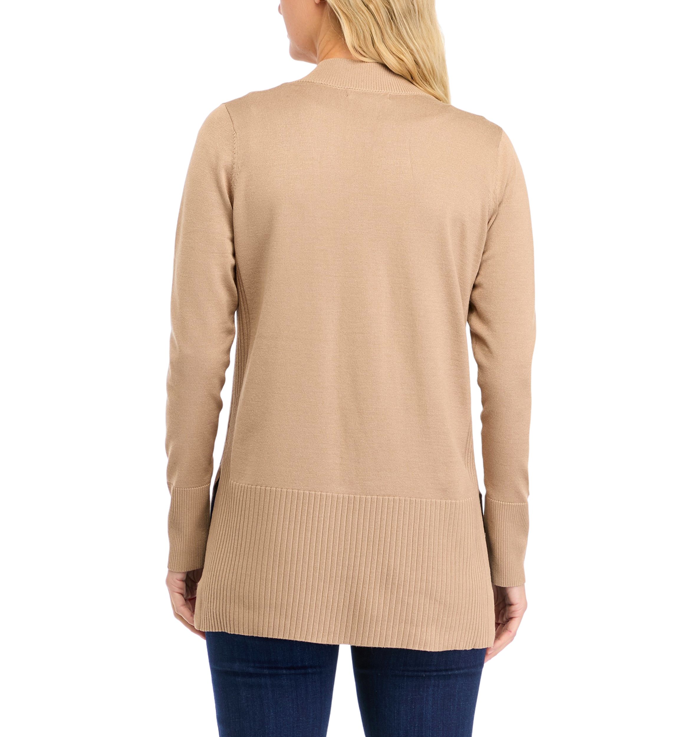 Petite Wide High Rib Cardigan