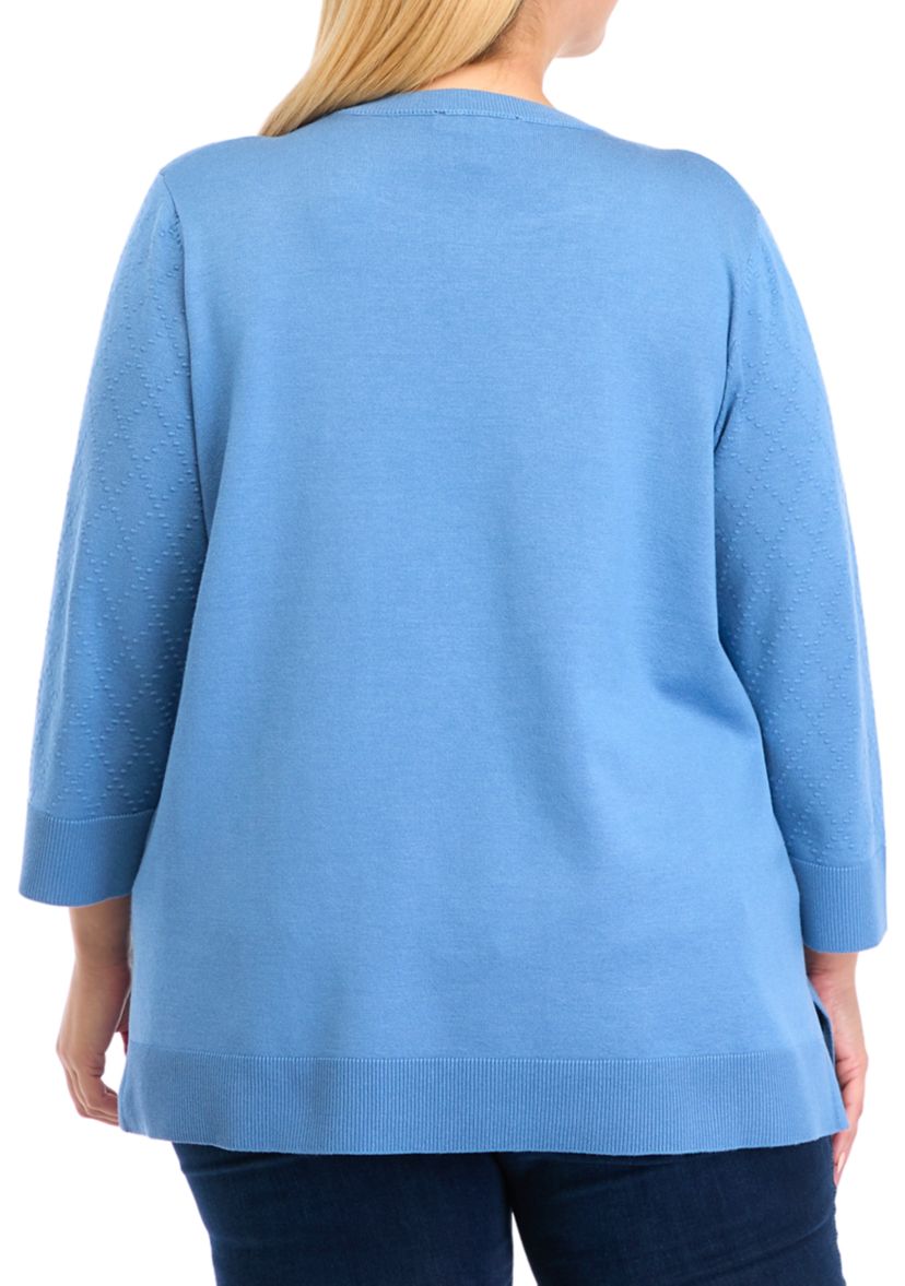 Plus Size Tunic Sweater 