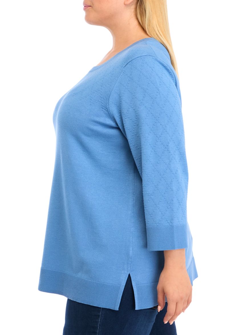 Plus Size Tunic Sweater 