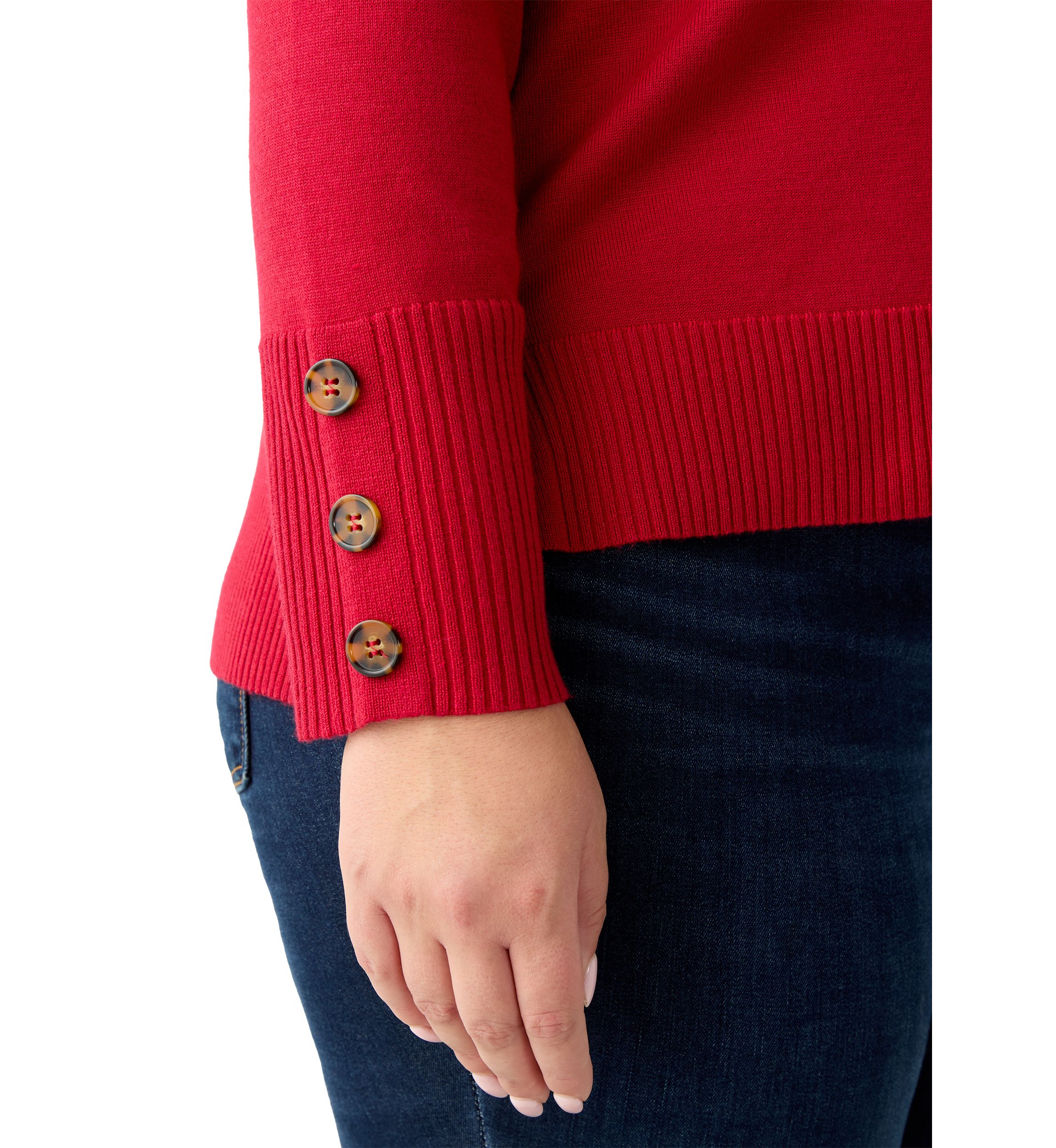 Plus Size Cowl Neck Sweater