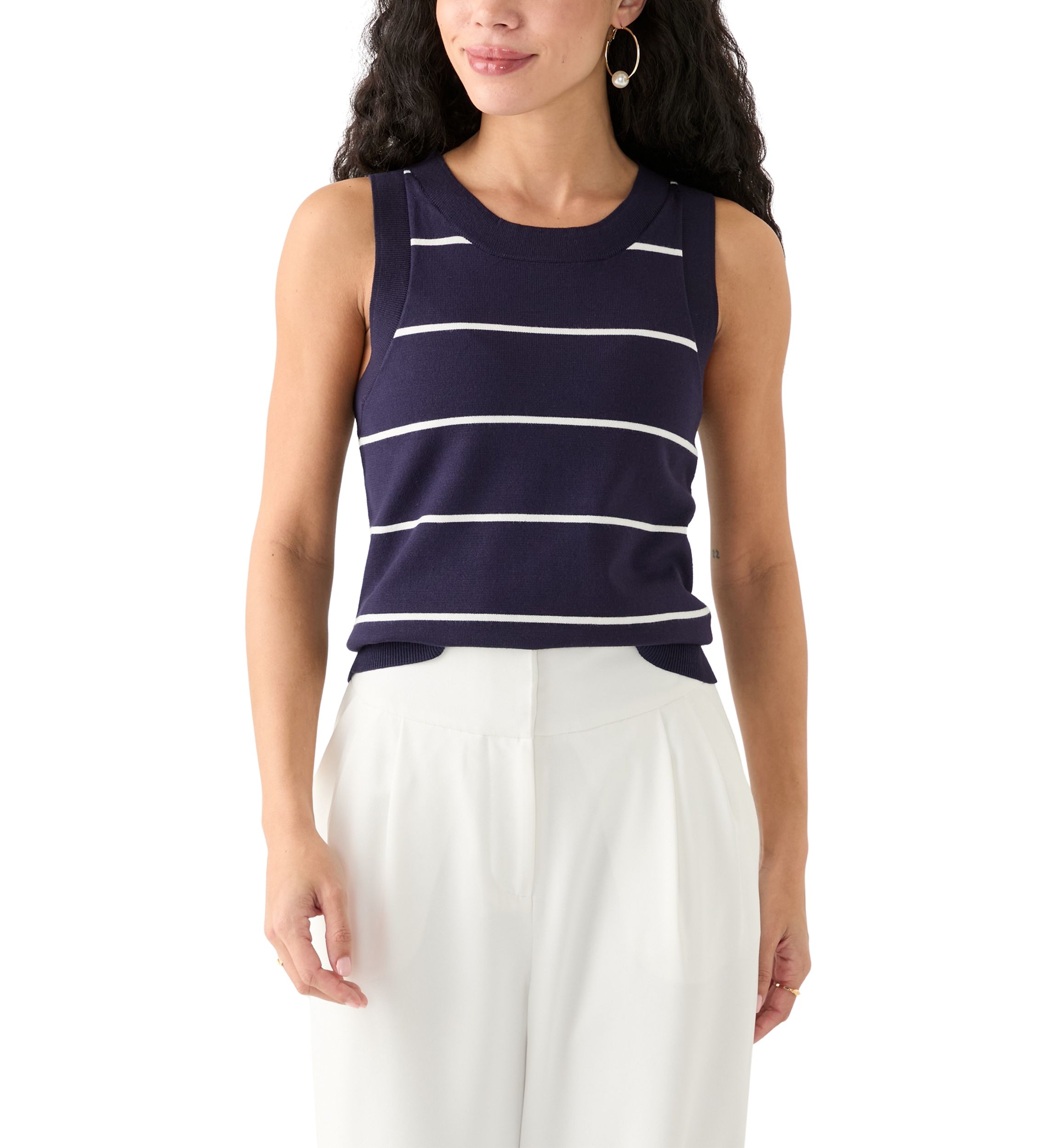 Petite Stripe Tank Top