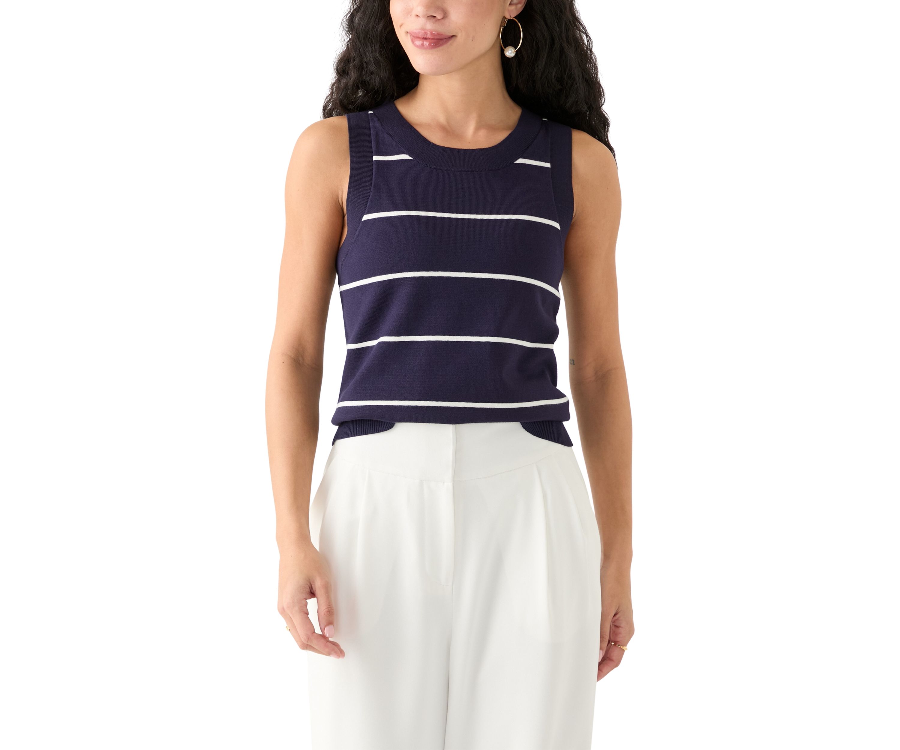 Petite Stripe Tank Top