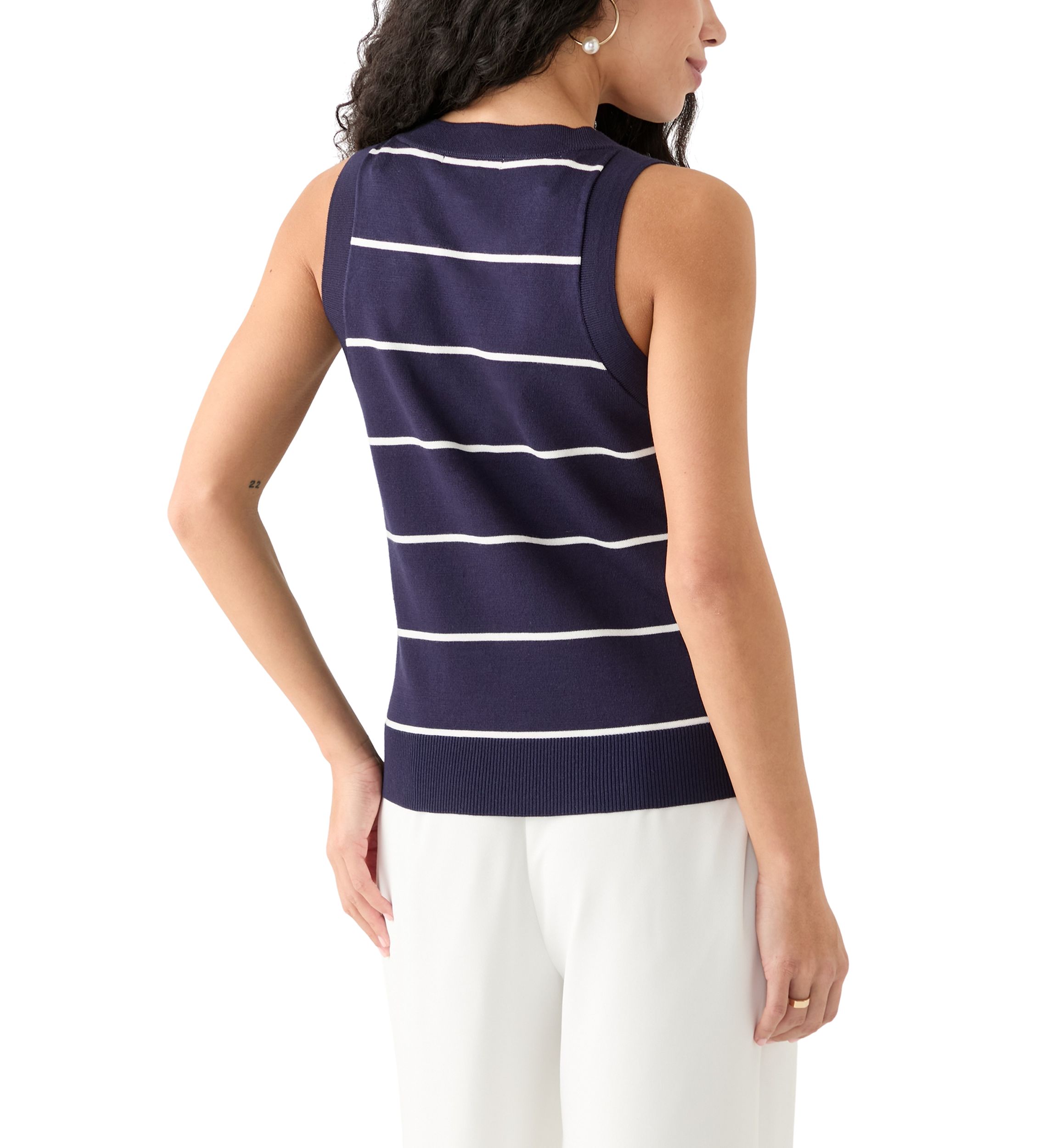 Petite Stripe Tank Top