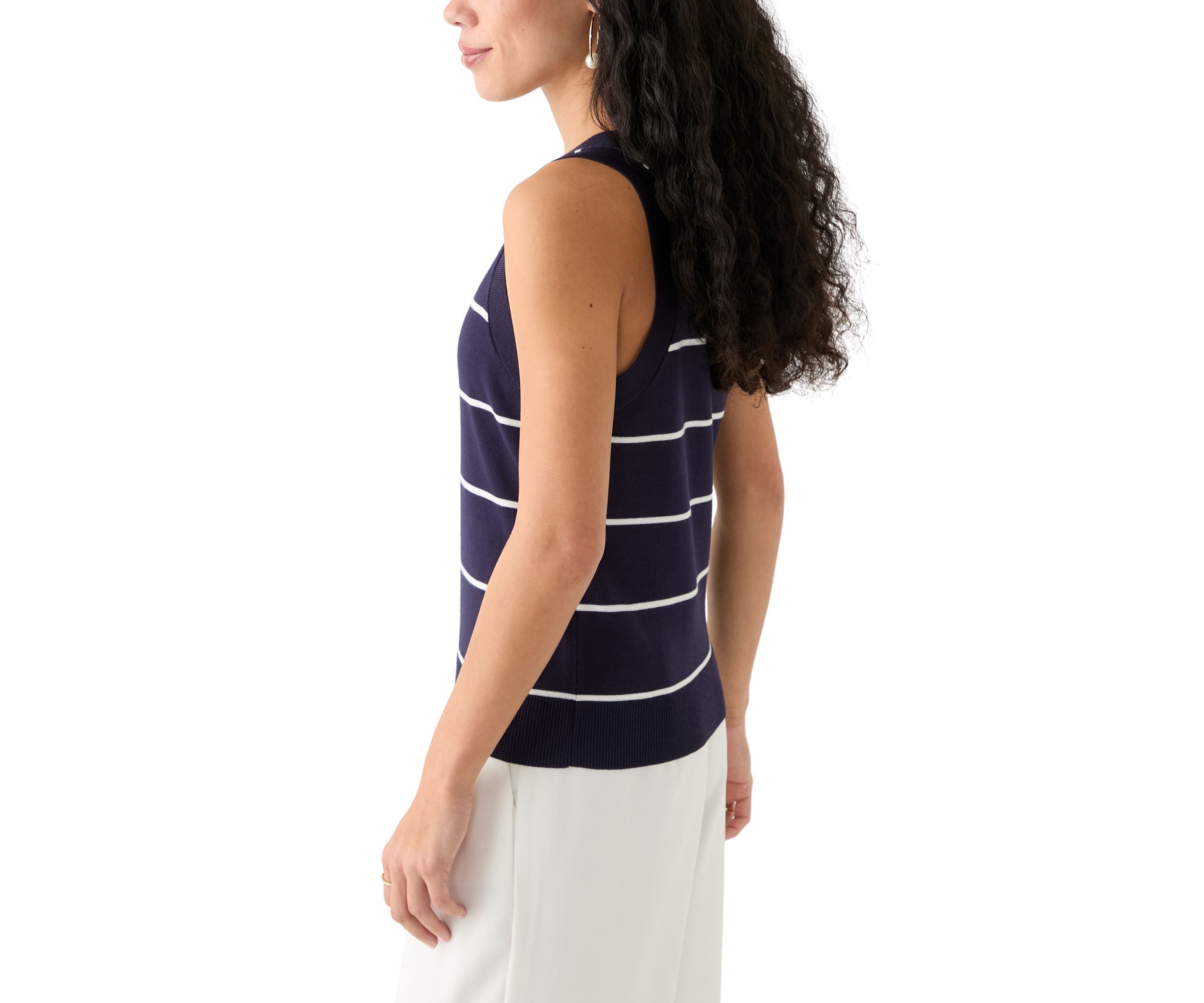 Petite Stripe Tank Top