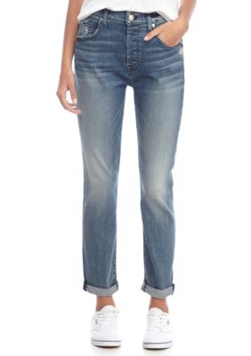 7 For All Mankind® High Waist Josefina with Light Distress | belk