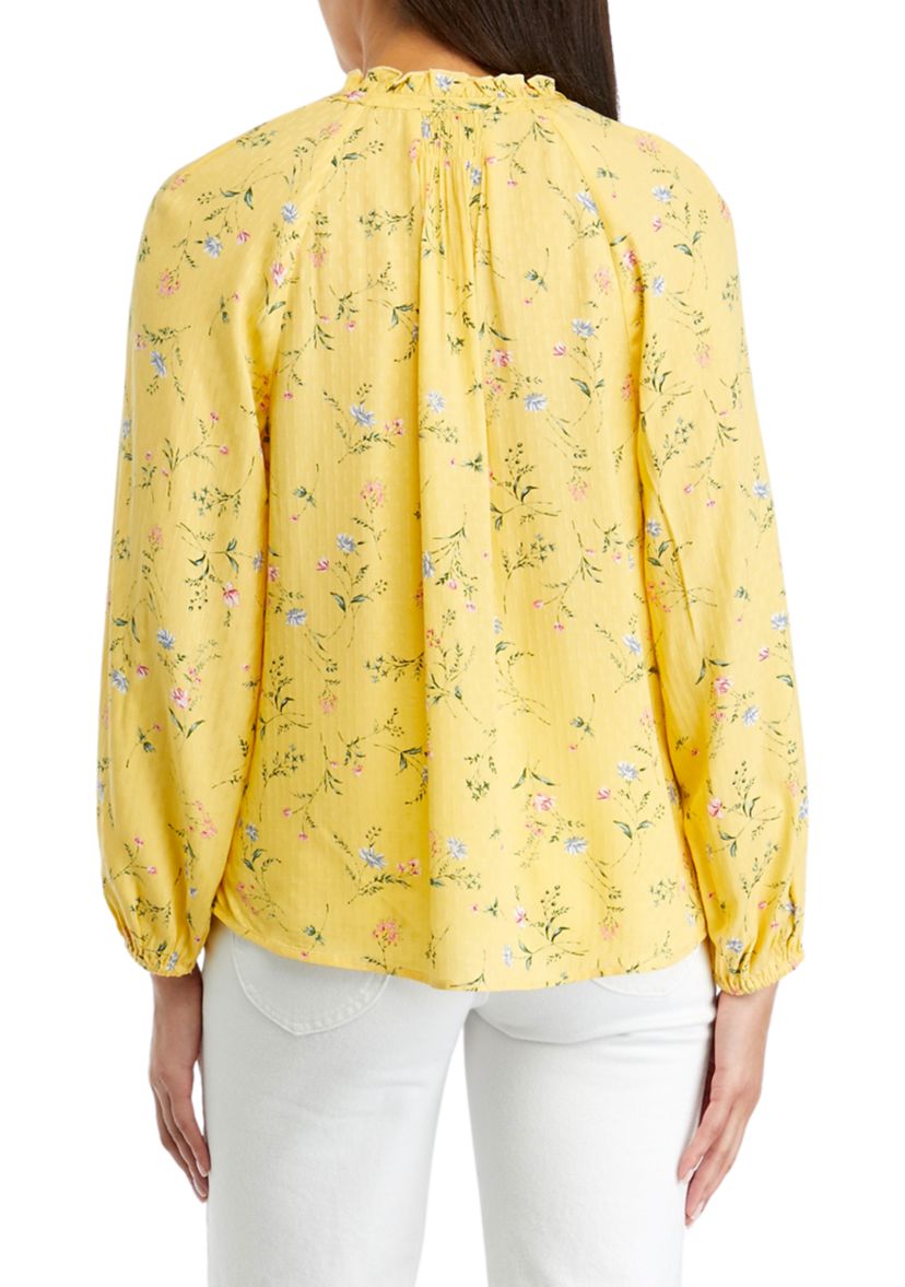 Petite Printed Blouse