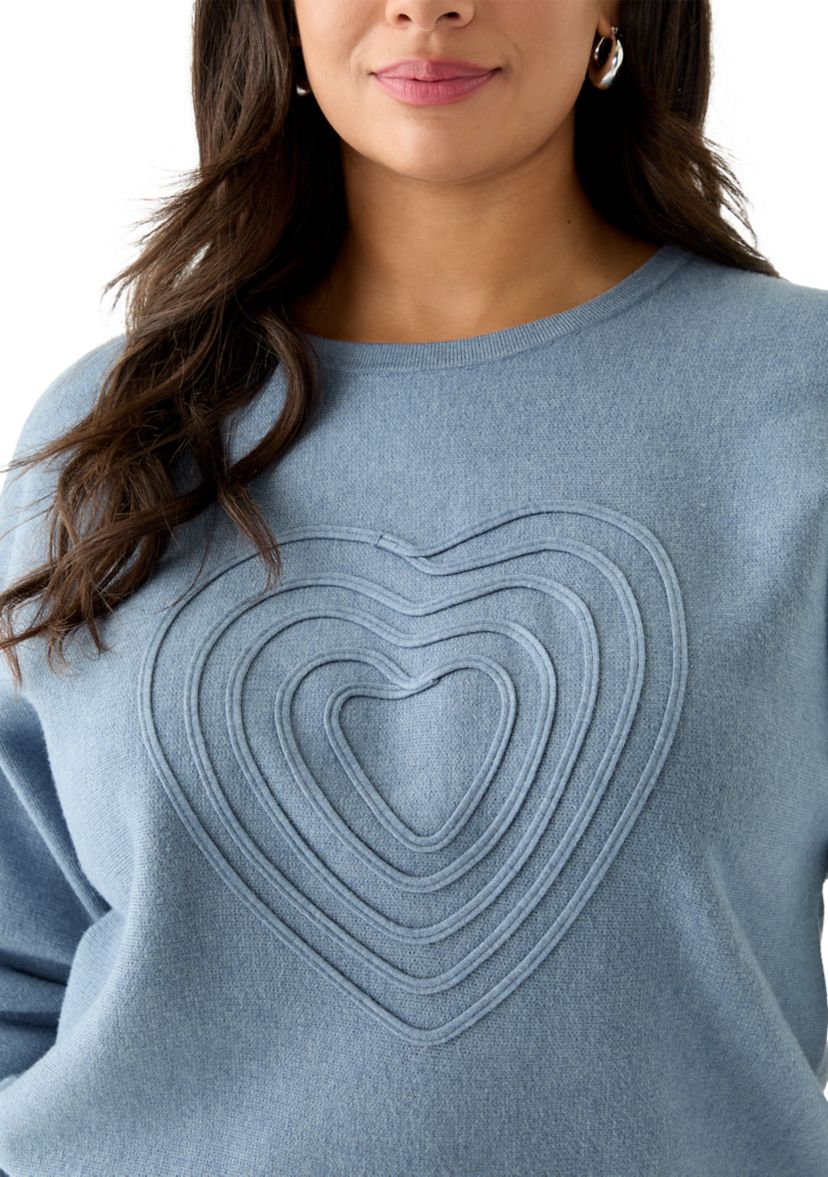 【新品未使用】 Supreme 24FW heart bienie Chelsea & Theodore Plus Size Soutache Heart Sweater | Belk