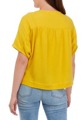 Women's Dolman Sleeve Henley Shirt