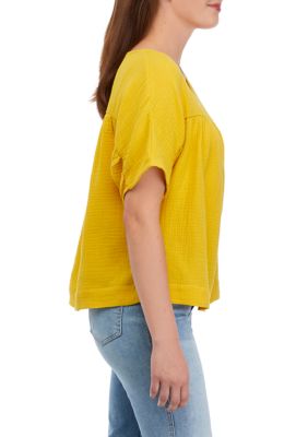 Women's Dolman Sleeve Henley Shirt