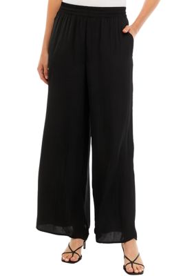 Philosophy Women's Wide Leg Pull On Pants with Shirring | belk