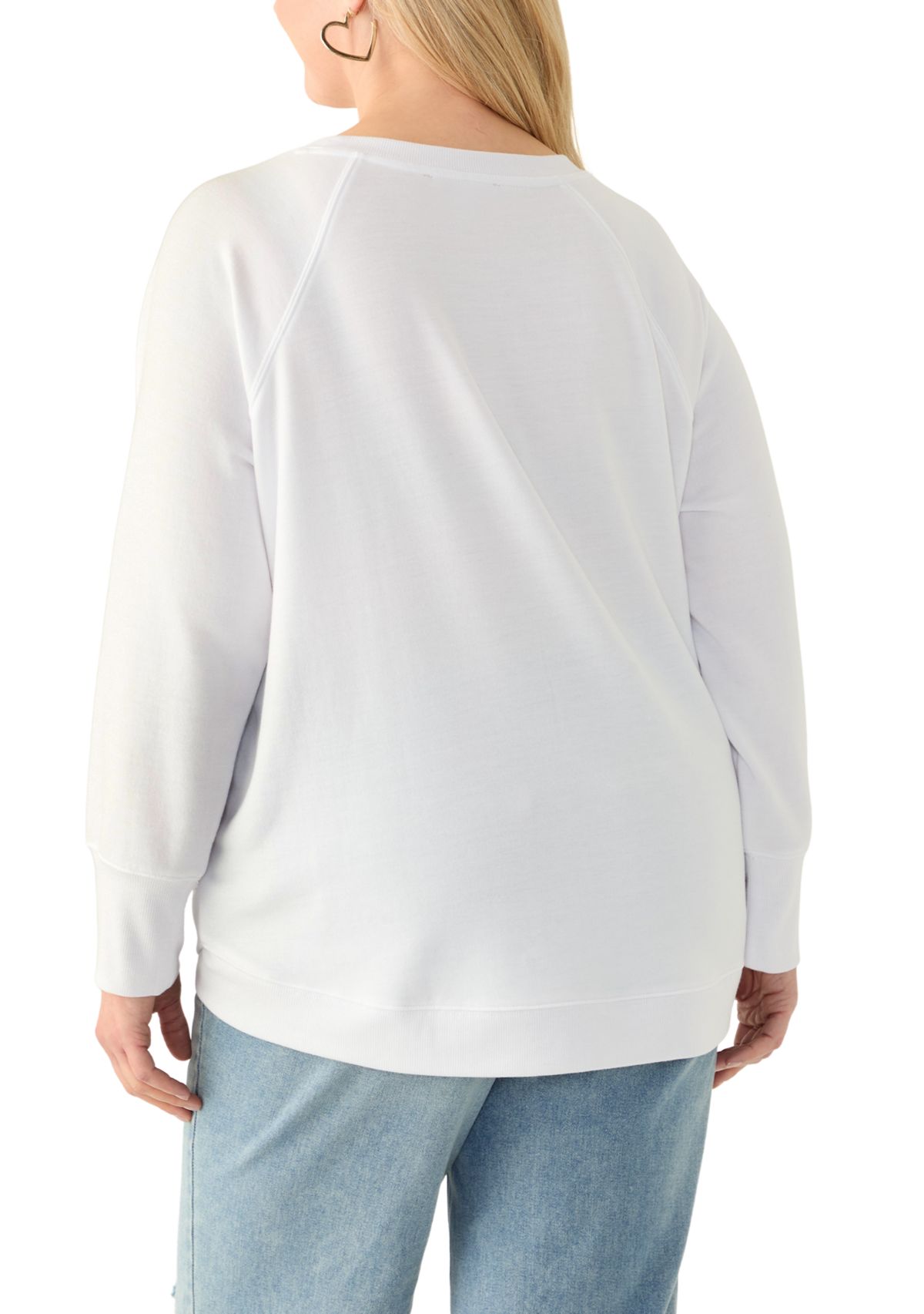 Womens Love Raglan Sweatshirt 