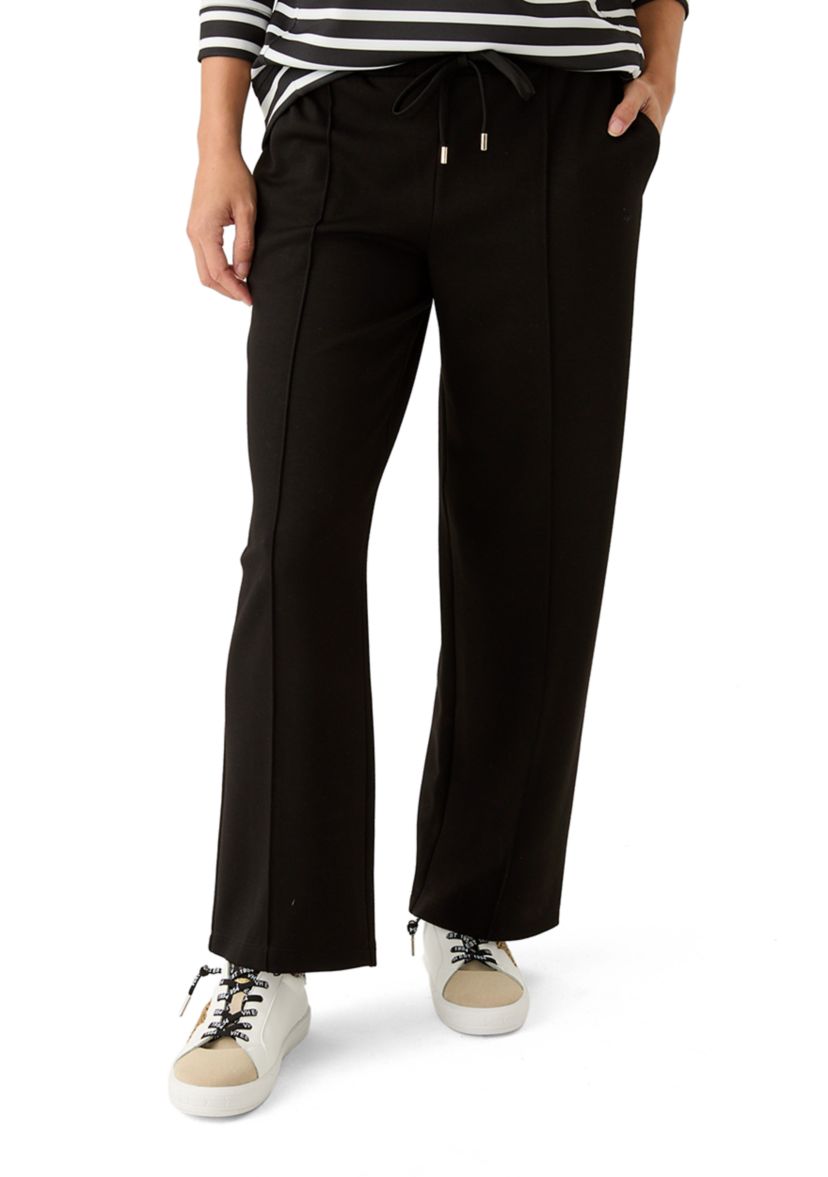 Petite Pull On Wide Leg Pants 