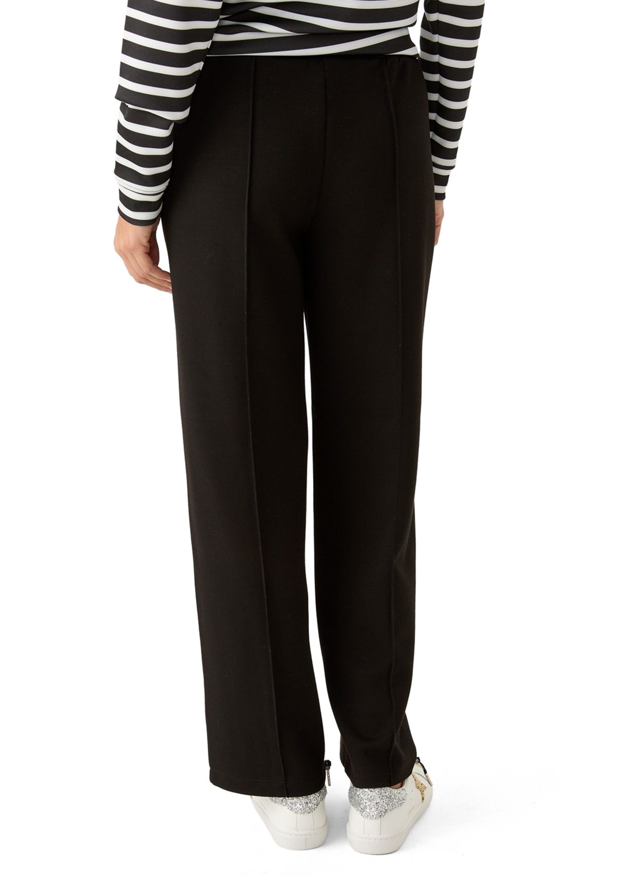 Petite Pull On Wide Leg Pants 