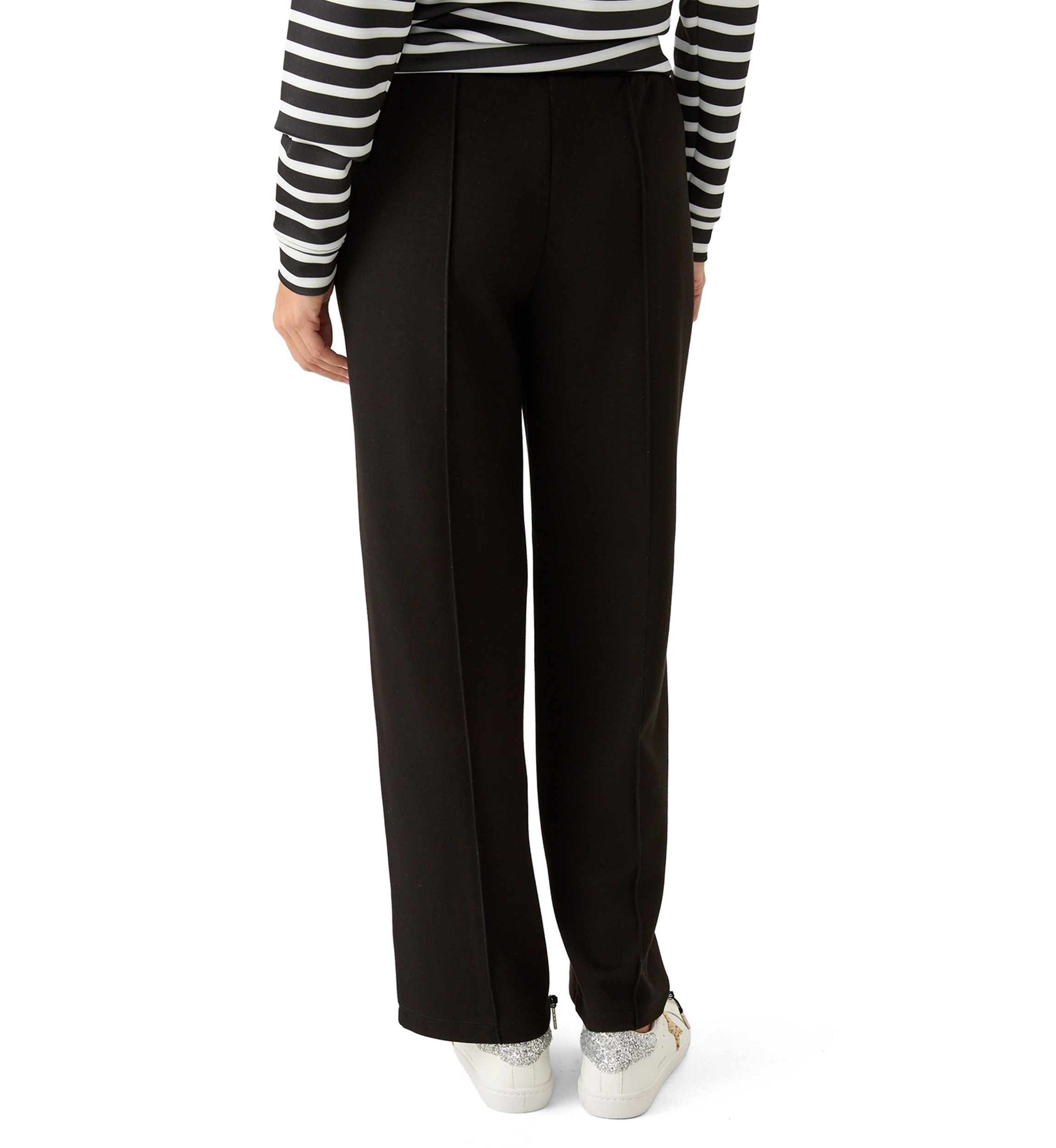 Petite Pull On Wide Leg Pants 