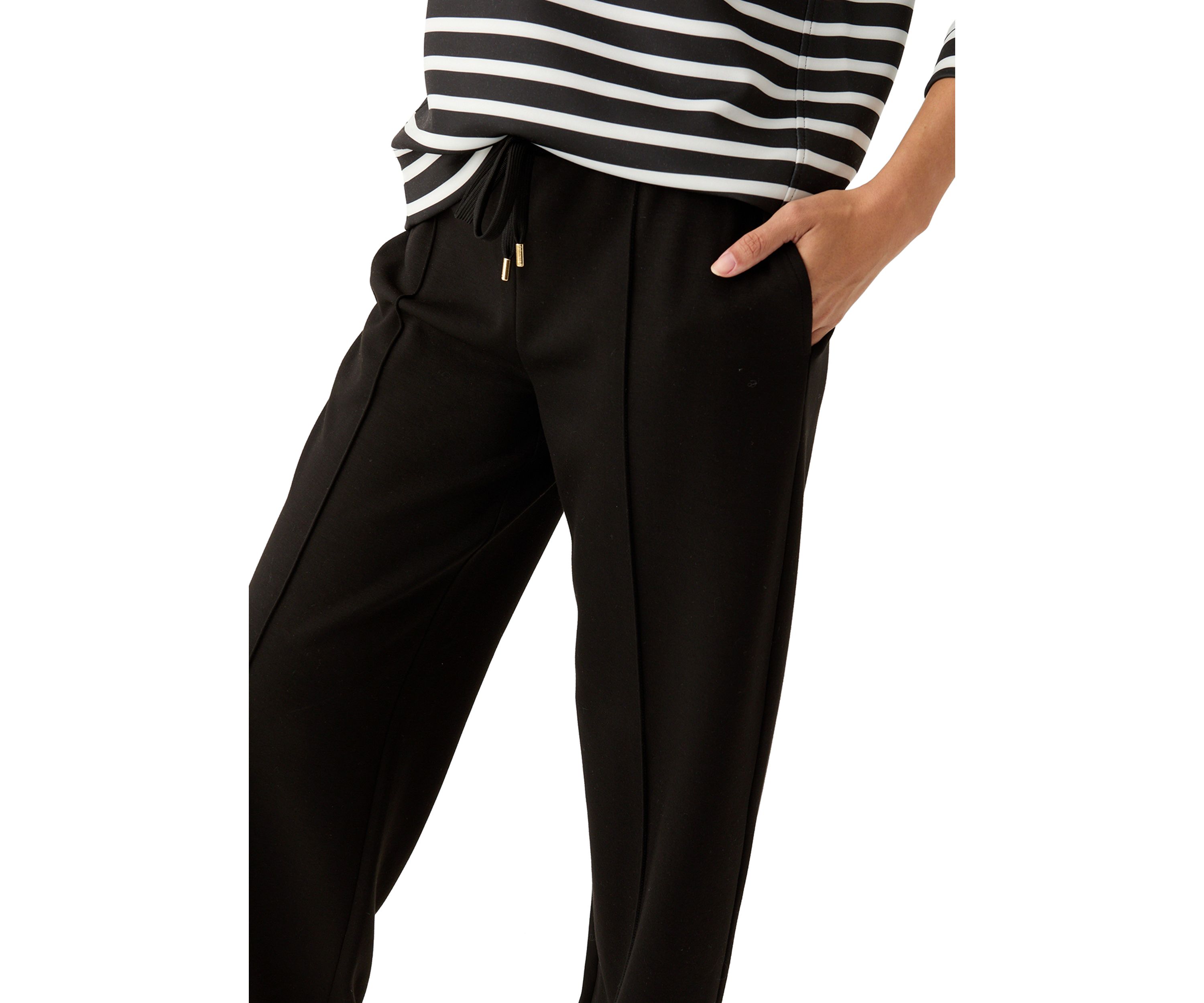 Petite Pull On Wide Leg Pants 