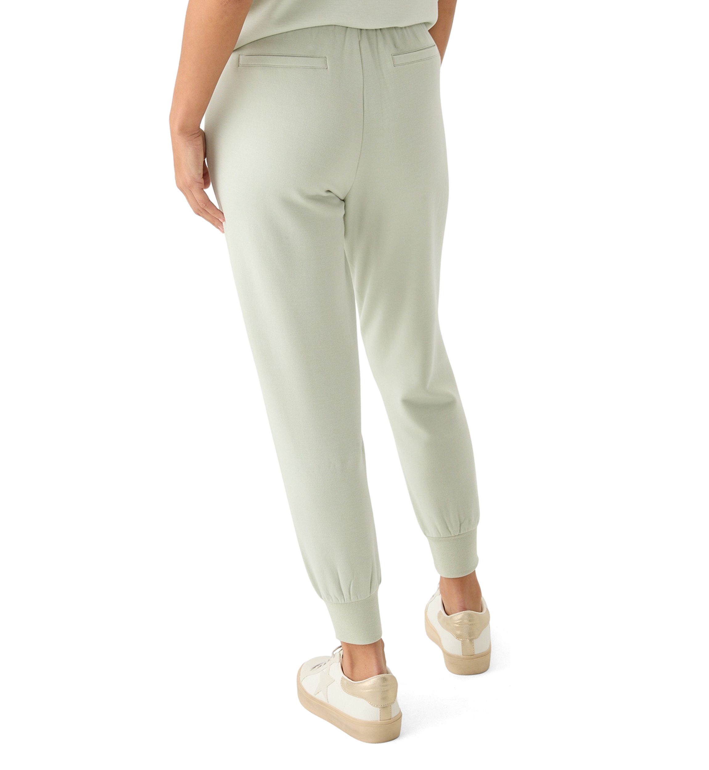 Petite Pull On Tie Waist Jogger Pants