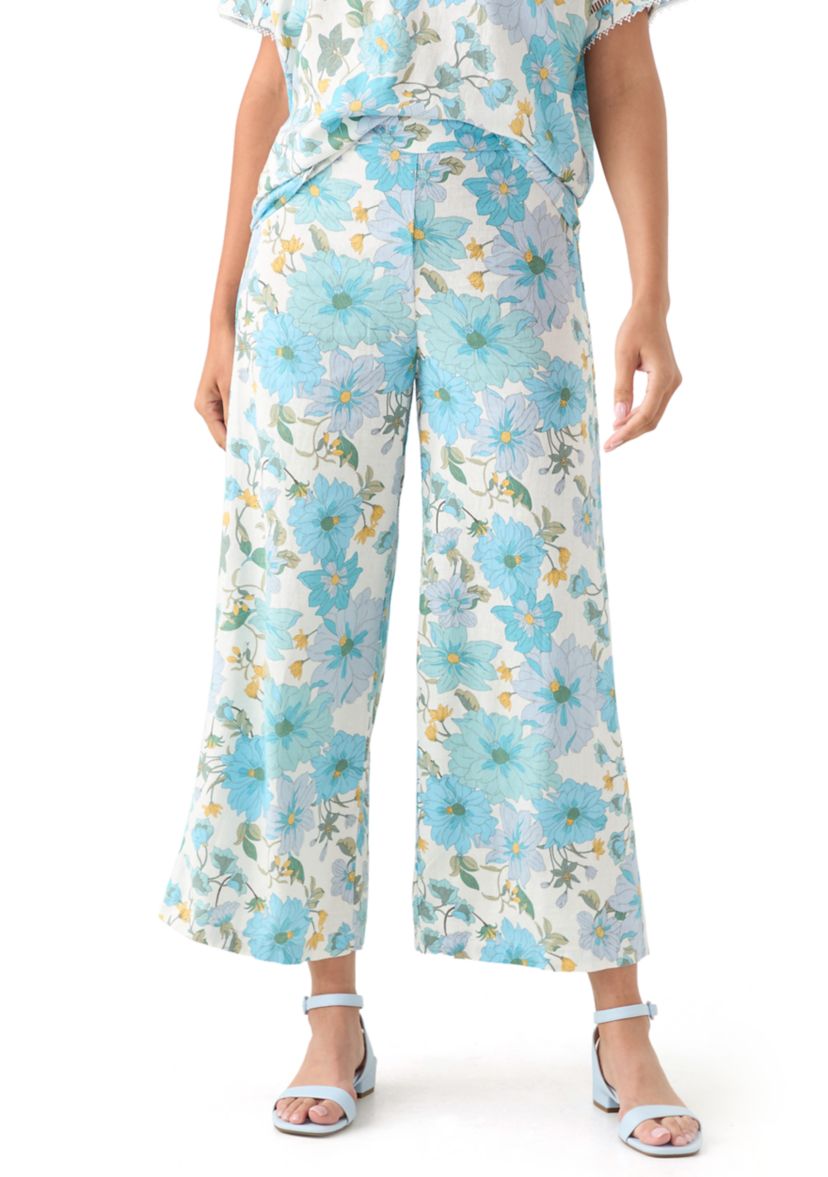 Womens Printed Soft Pull On Pants