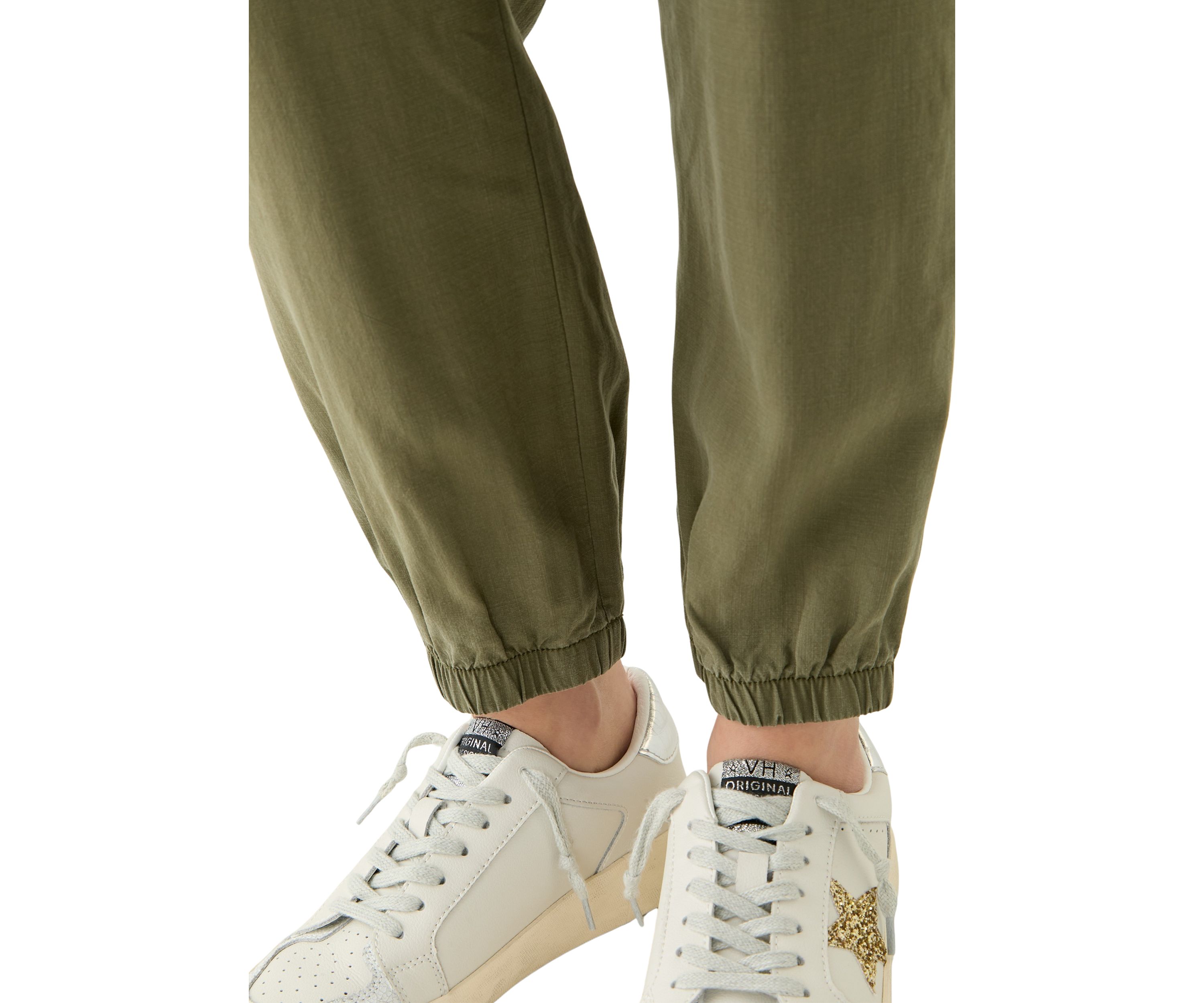 Petite Pull On Tie Waist Drawstring Jogger Pants