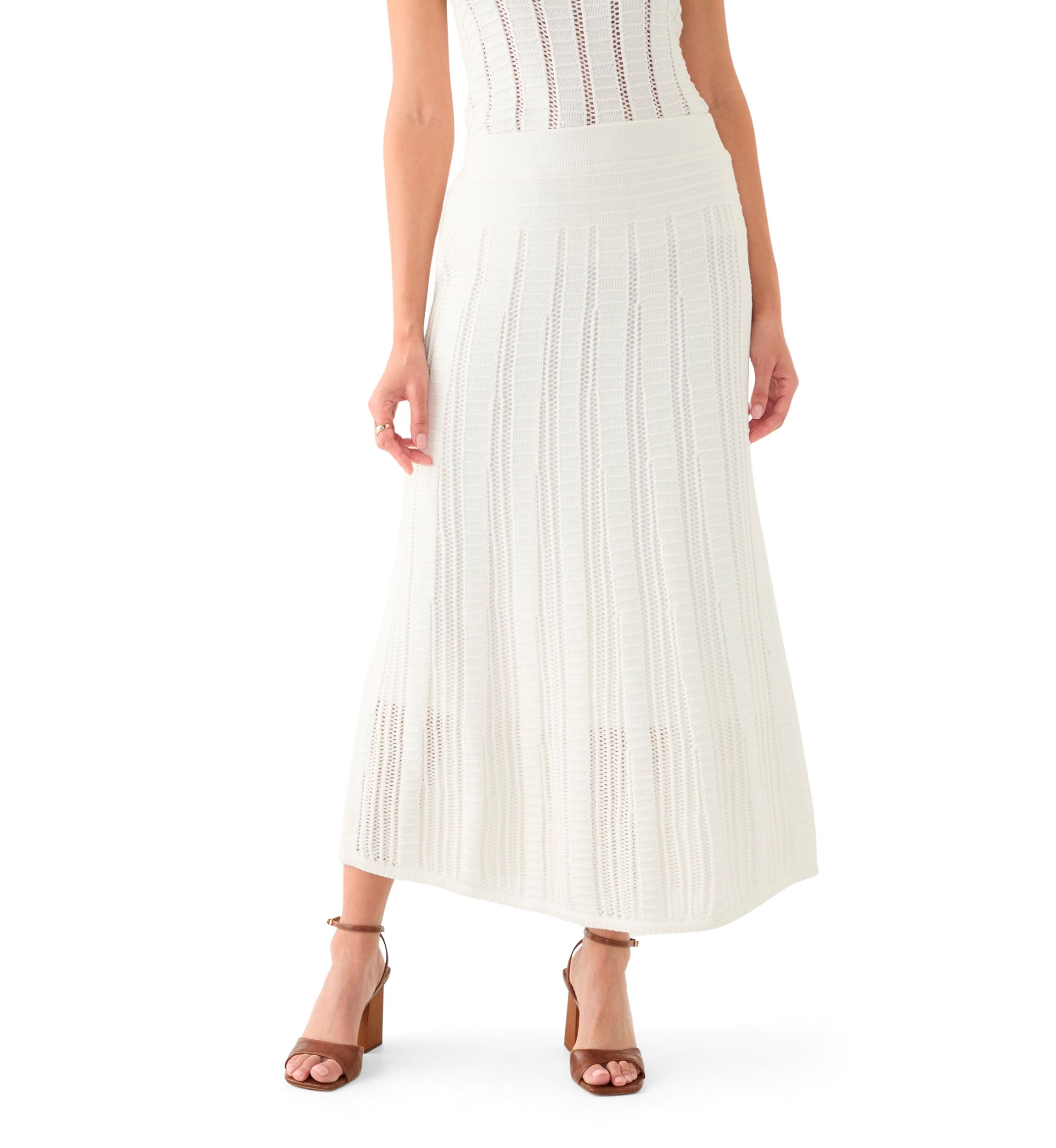 Womens A-Line Sweater Skirt