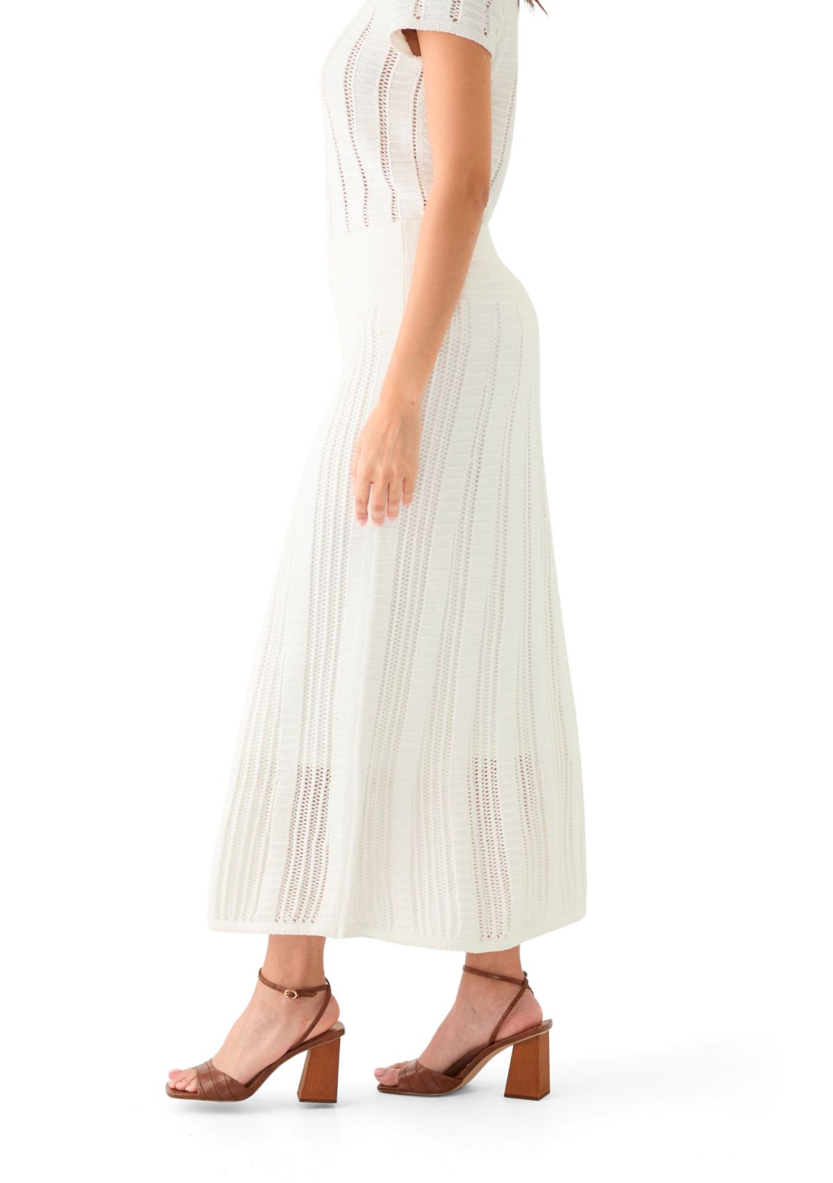 Womens A-Line Sweater Skirt