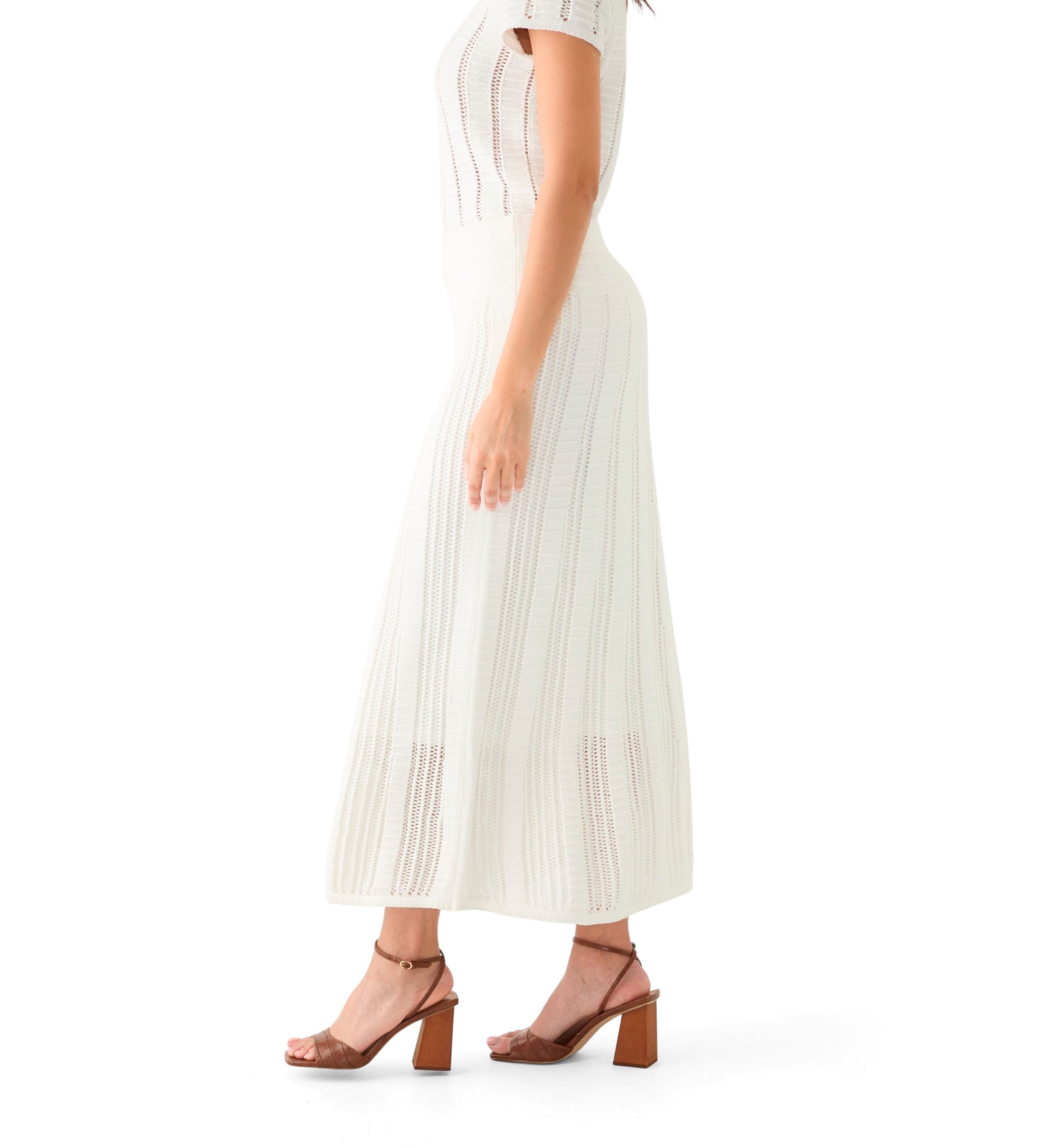 Womens A-Line Sweater Skirt